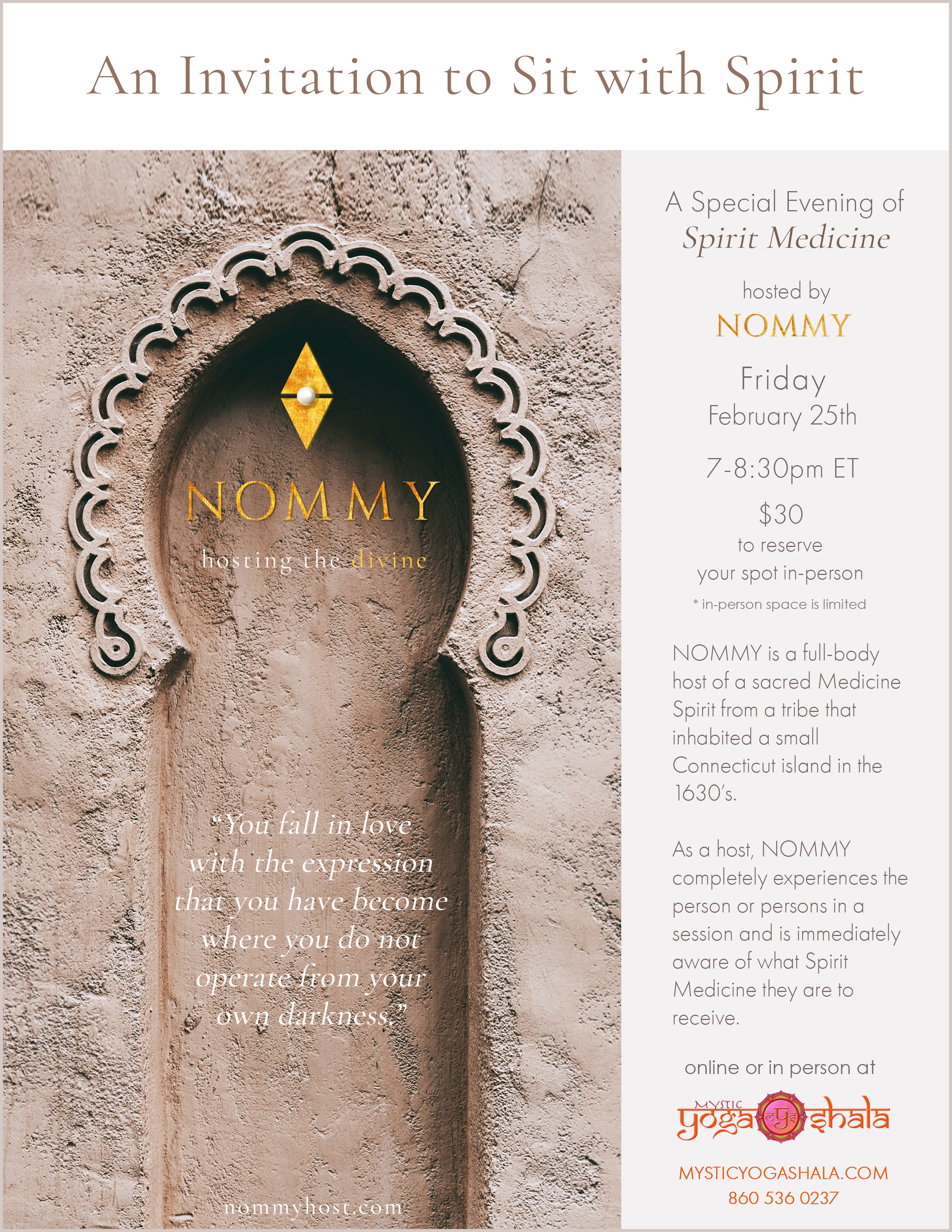 Nommy | Hosting the Divine