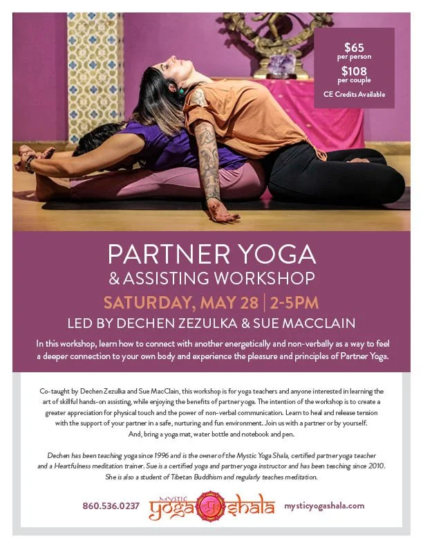 Partner Yoga &amp; Assisting Workshop