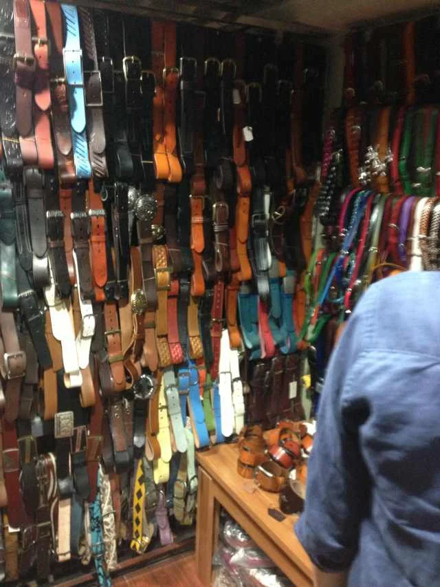 Store of Belts