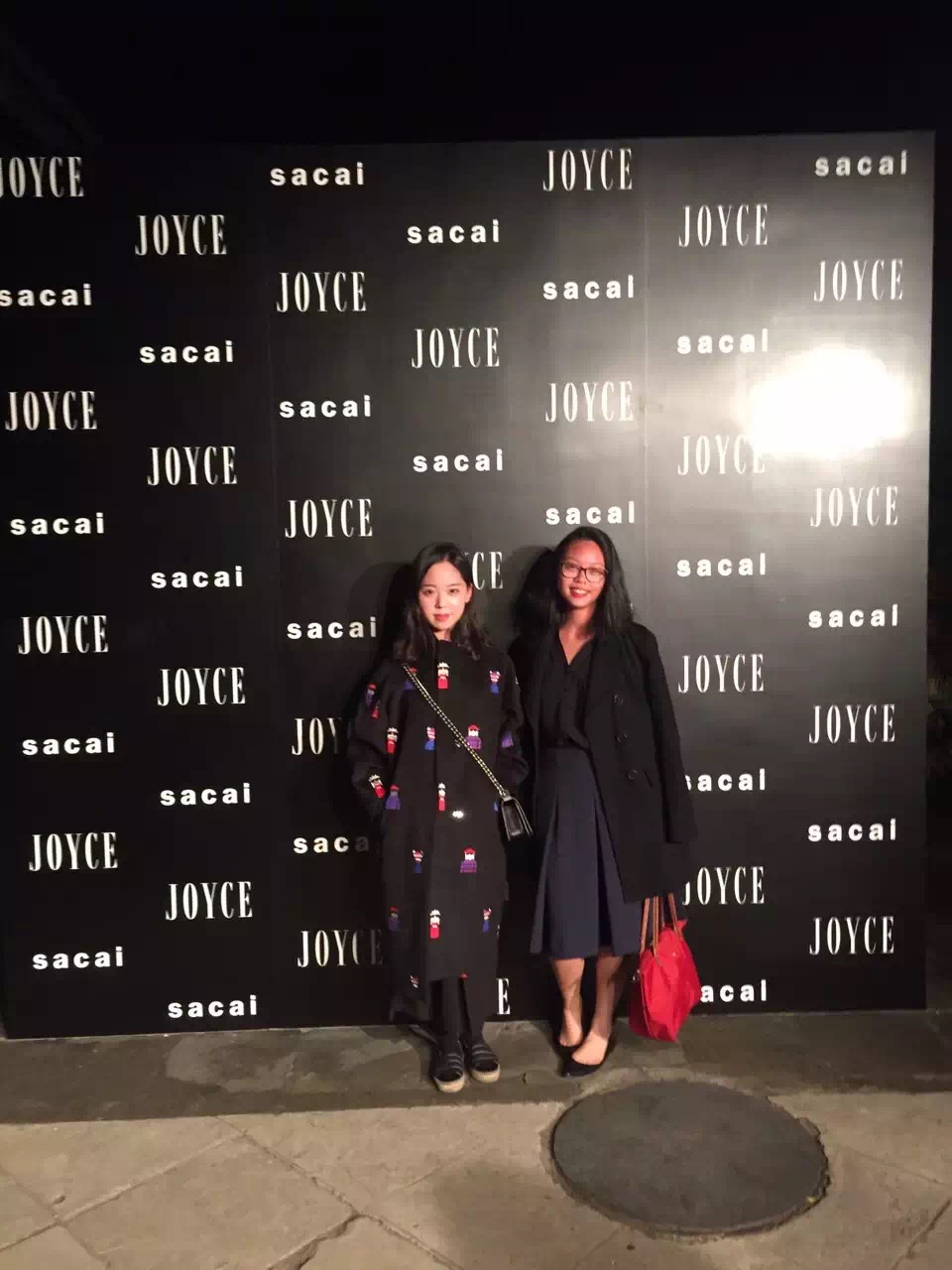 The girls at at a fashion event