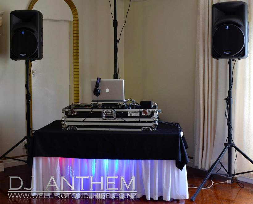 Wellington DJ Hire 50th Birthday setup.jpg