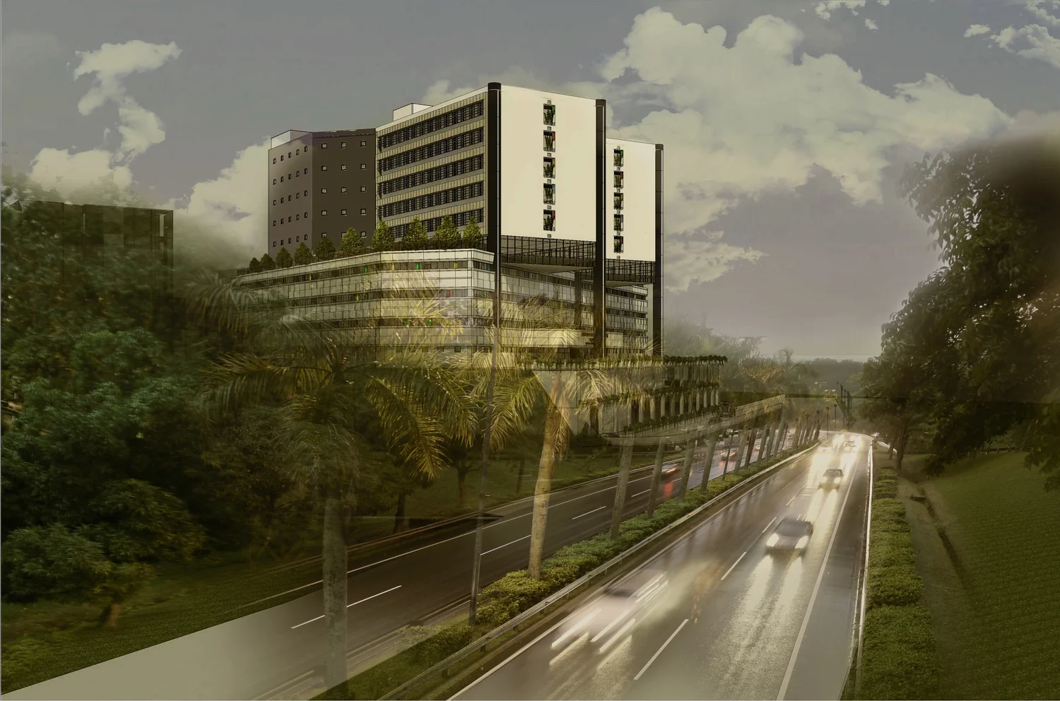 New Women and Children's block R.I.P.A.S. Hospital — Arkitek Idris