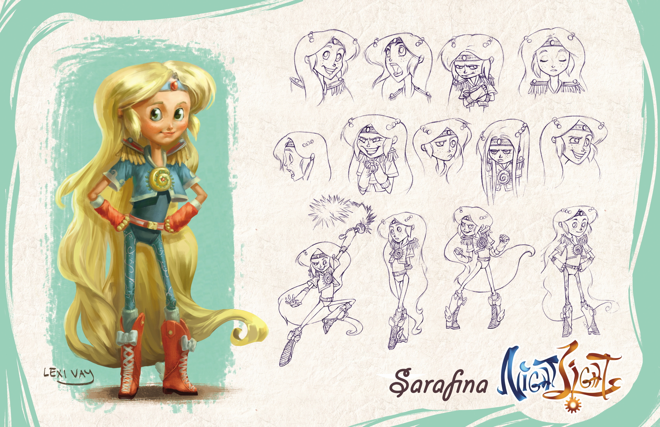 Nightlight- Sarafina Character Sheet