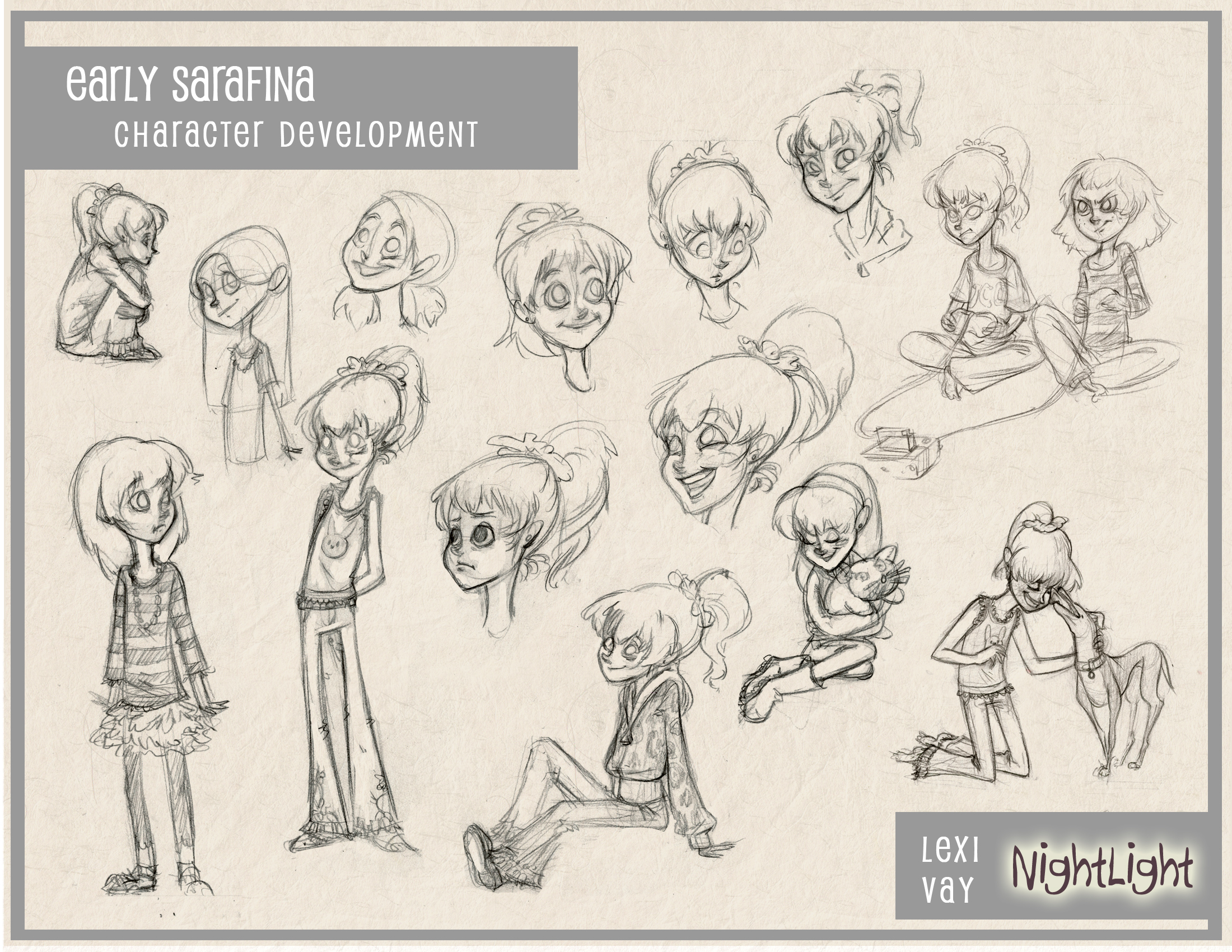 Nightlight- Early Sarafina Development