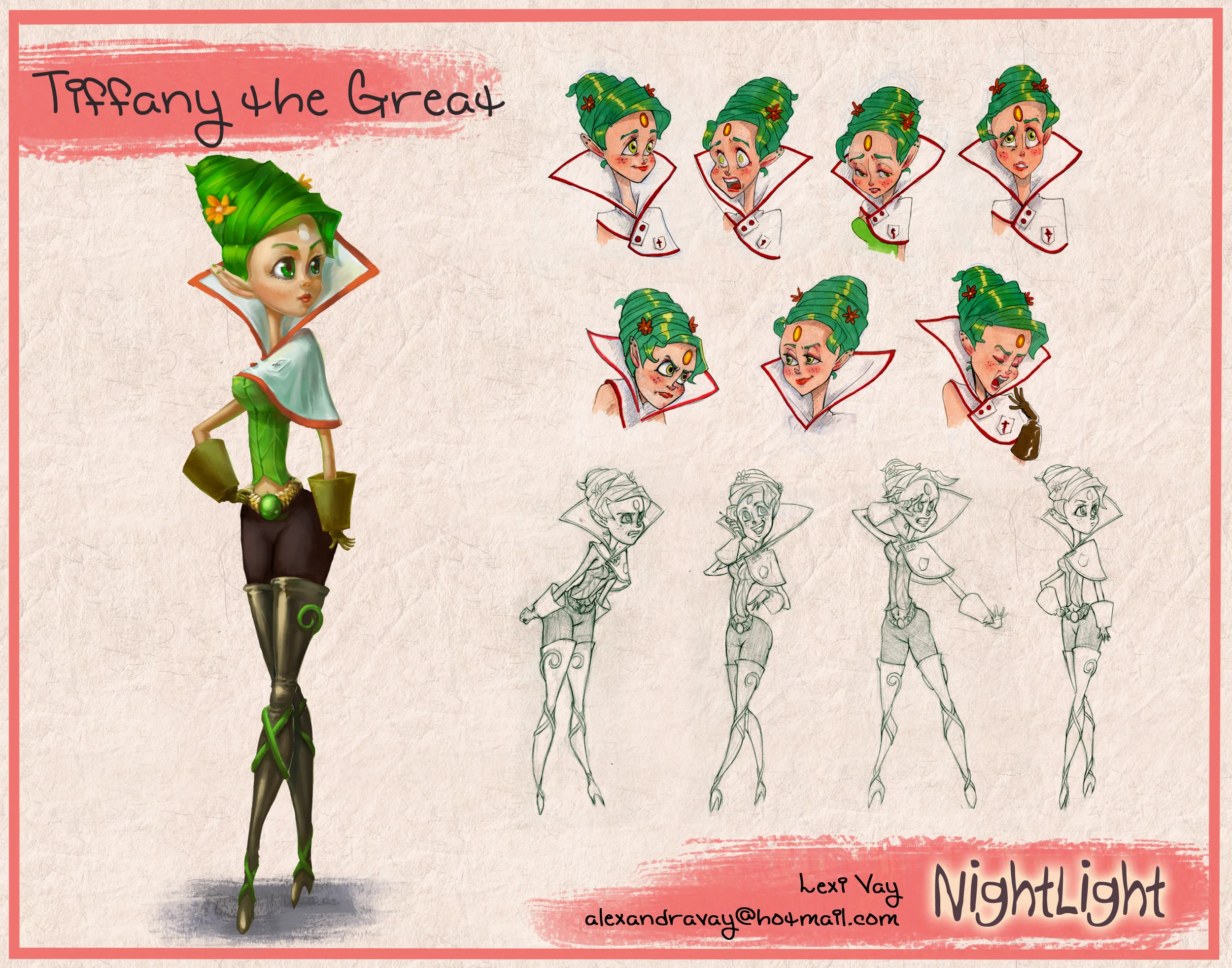Nightlight- Tiffany Character Sheet