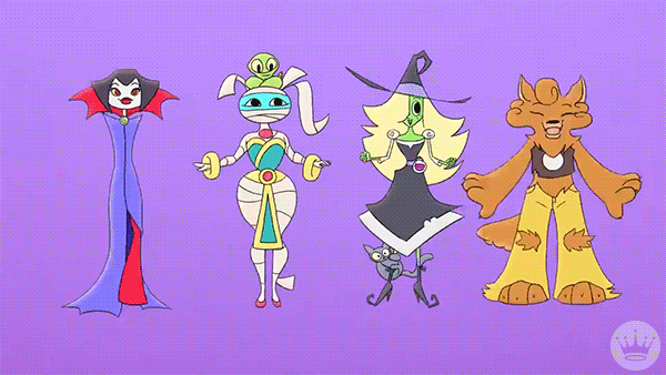 Mummy- Character Animation Witch- Character Animation + Clean-up