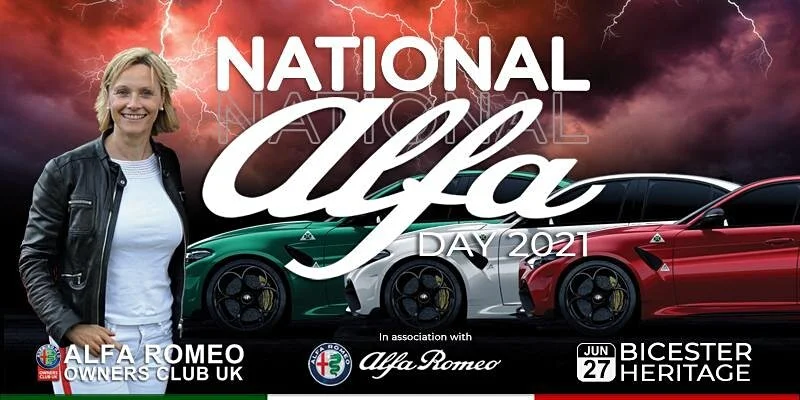 SUNDAY 27 JUNE 2021 National Alfa Day, Bicester Heritage, Oxfordshire OX2 5HA