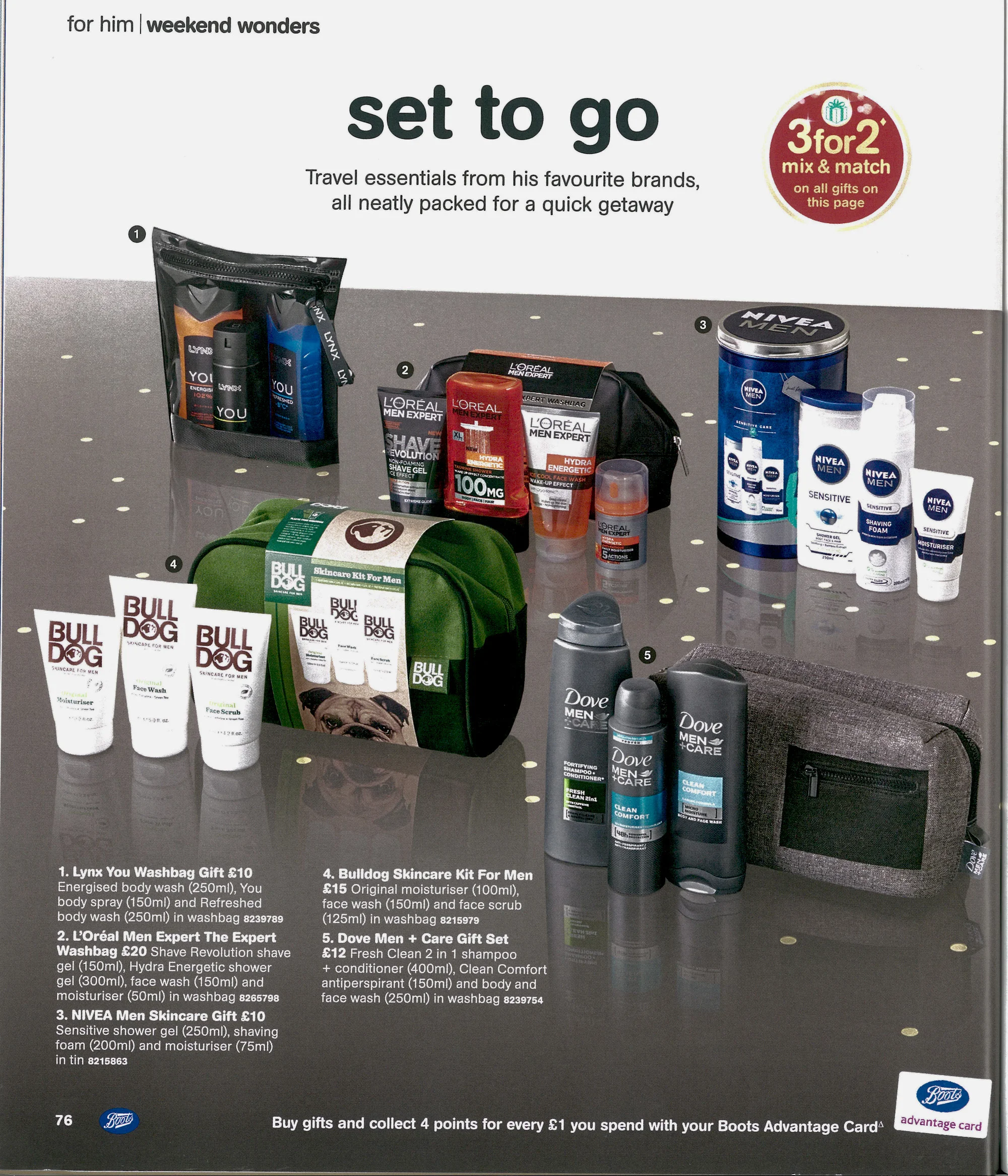 boots mens skincare gift sets