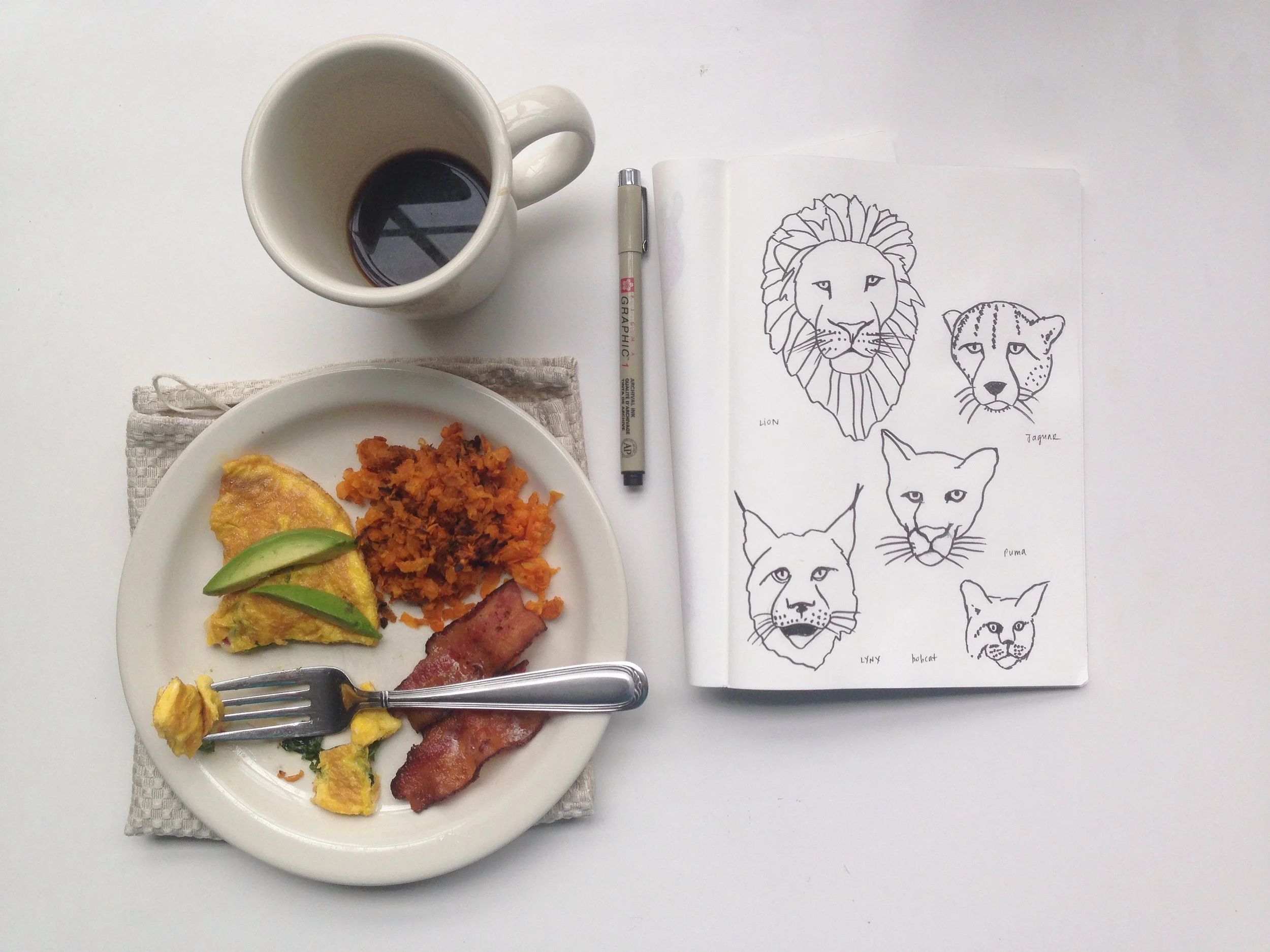 kitties | year of creative habits