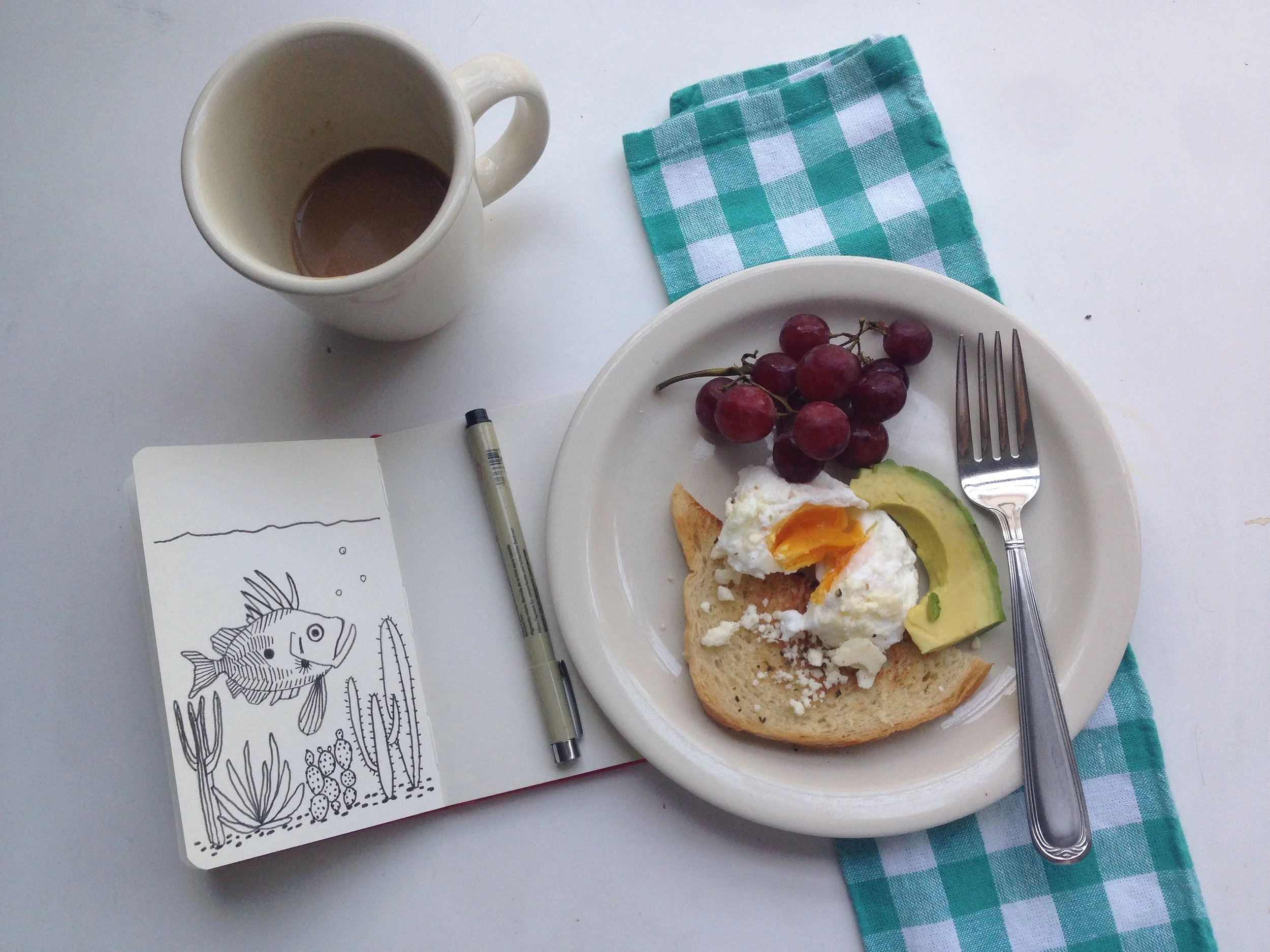 fish + cactus | year of creative habits