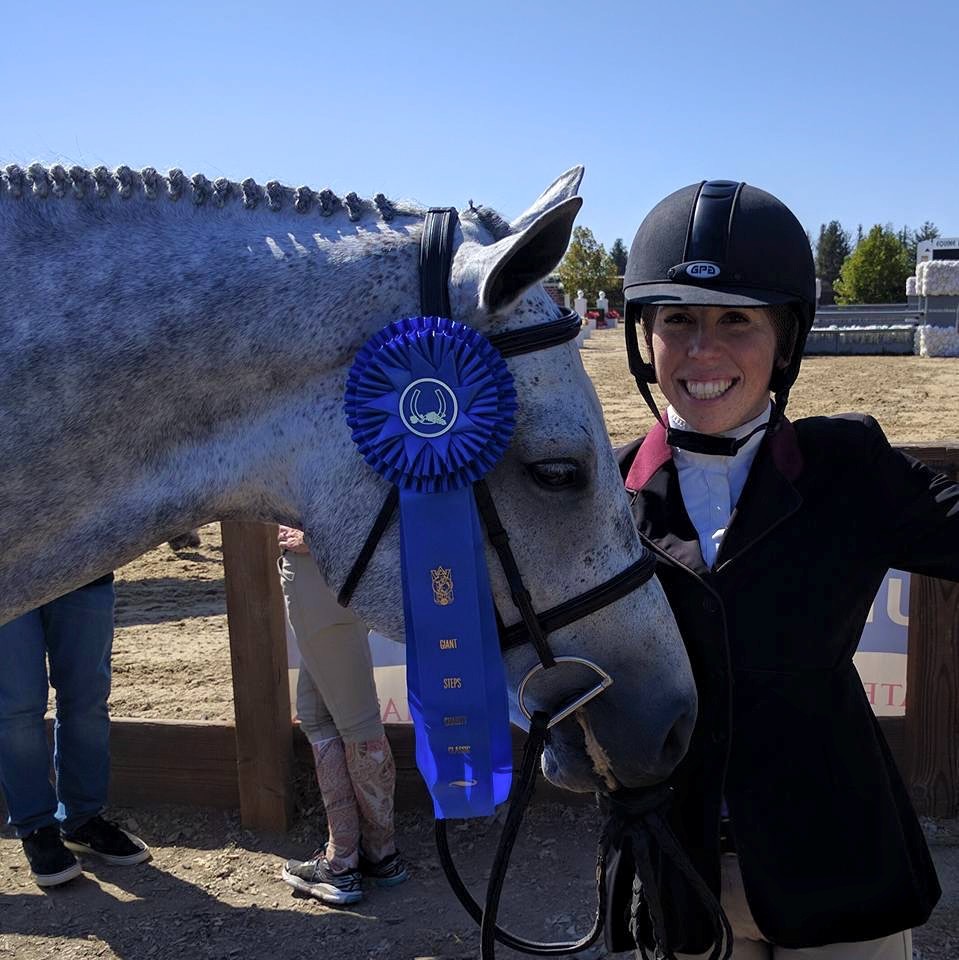 Jackie and Focus, 1st in the 3'3 A/O
