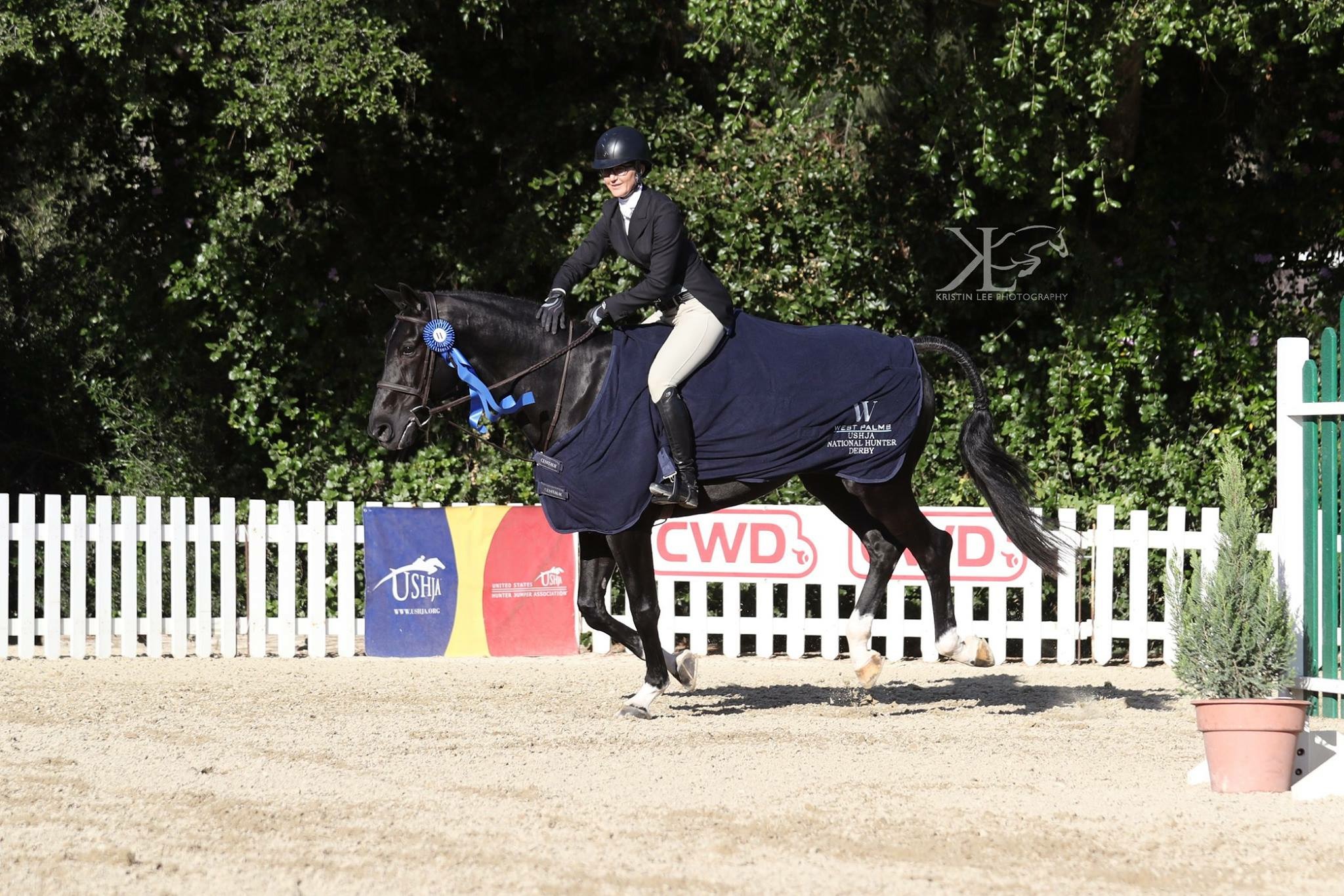 Erin and Black Label winners of the $5000 USHJA National Derby