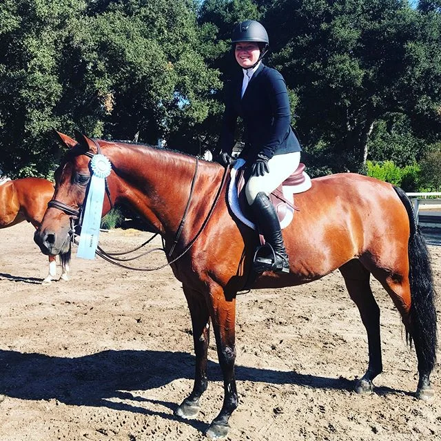 Kathleen Bassett and Lionheart 10th in the A/A Hunter Classic!