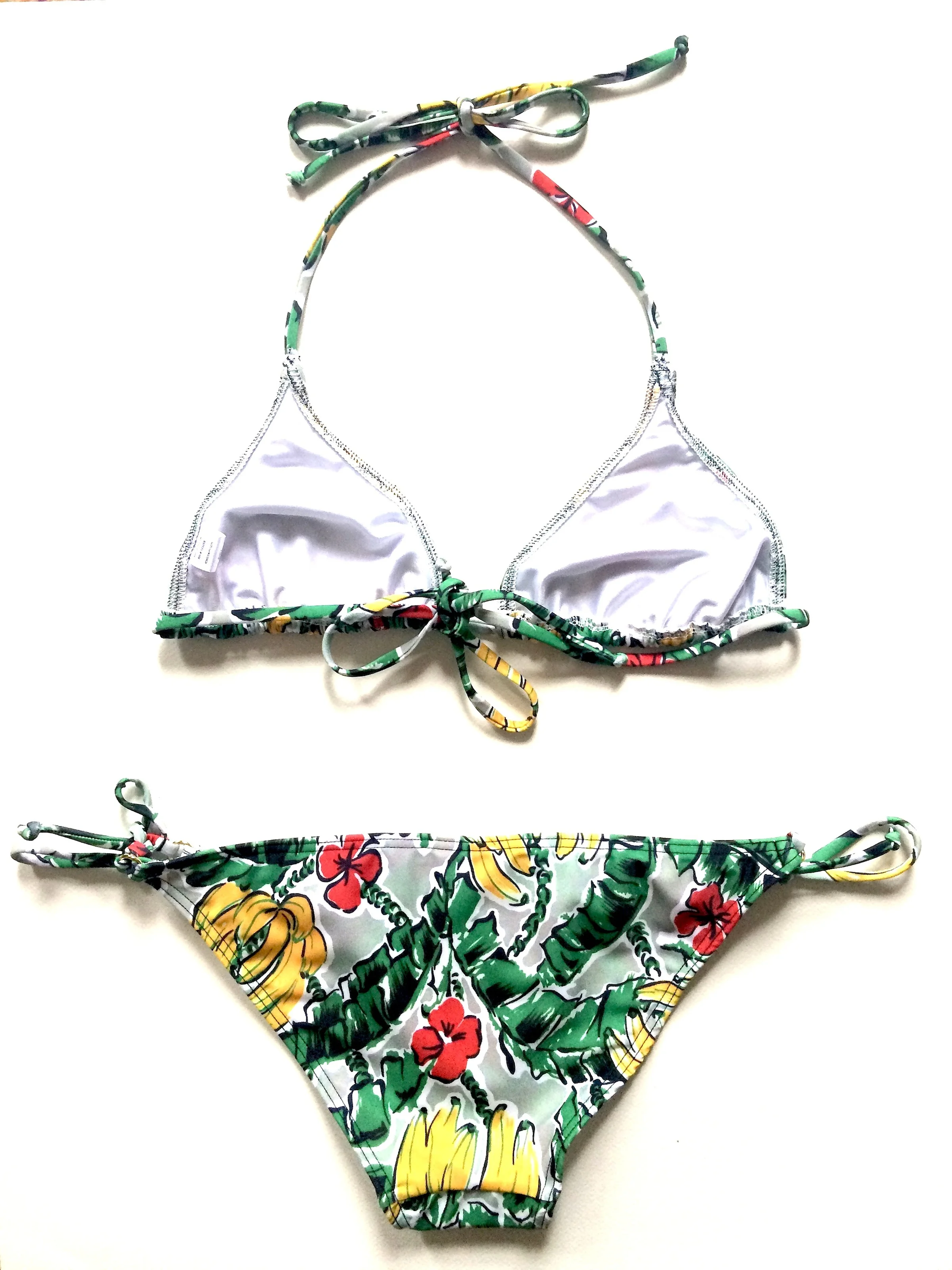 banana string bikini swimsuit