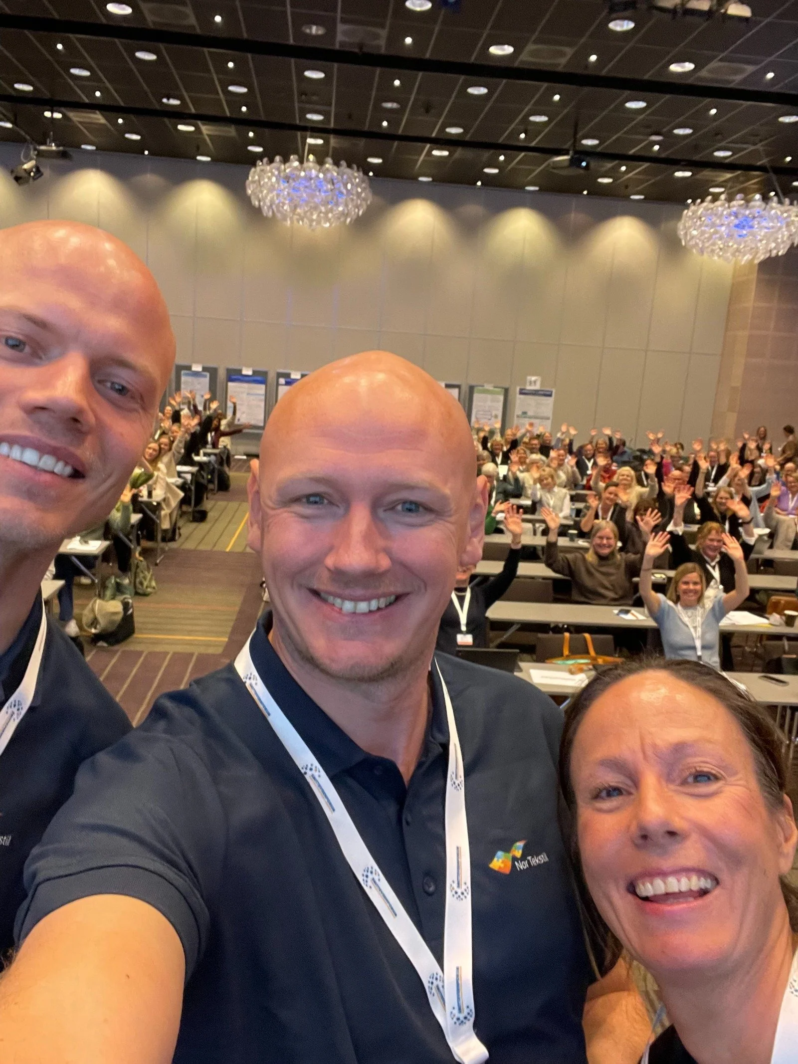 Nor Tekstil kåret til beste utstiller på Smittevernsforums Årskonferanse 2024