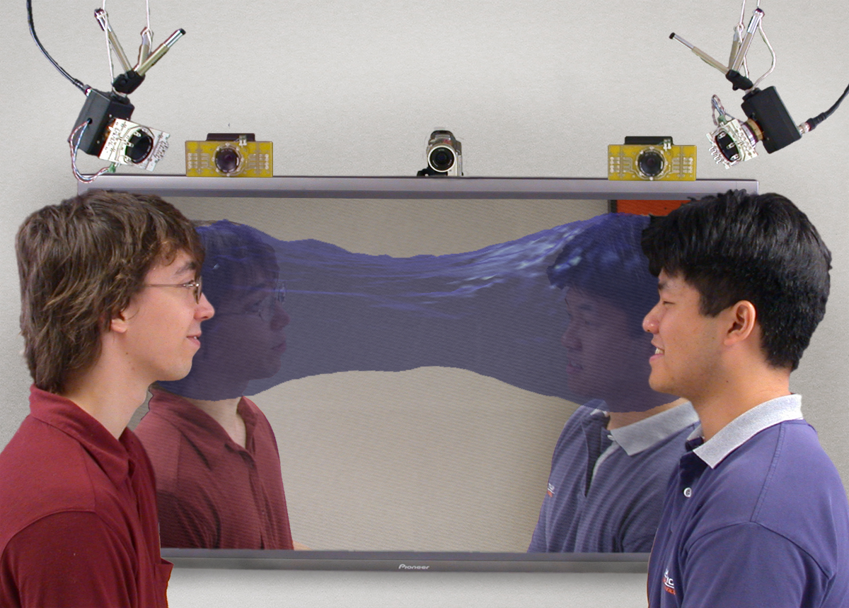 auramirror (2003) visualizes joint attention by sensing looking behaviour