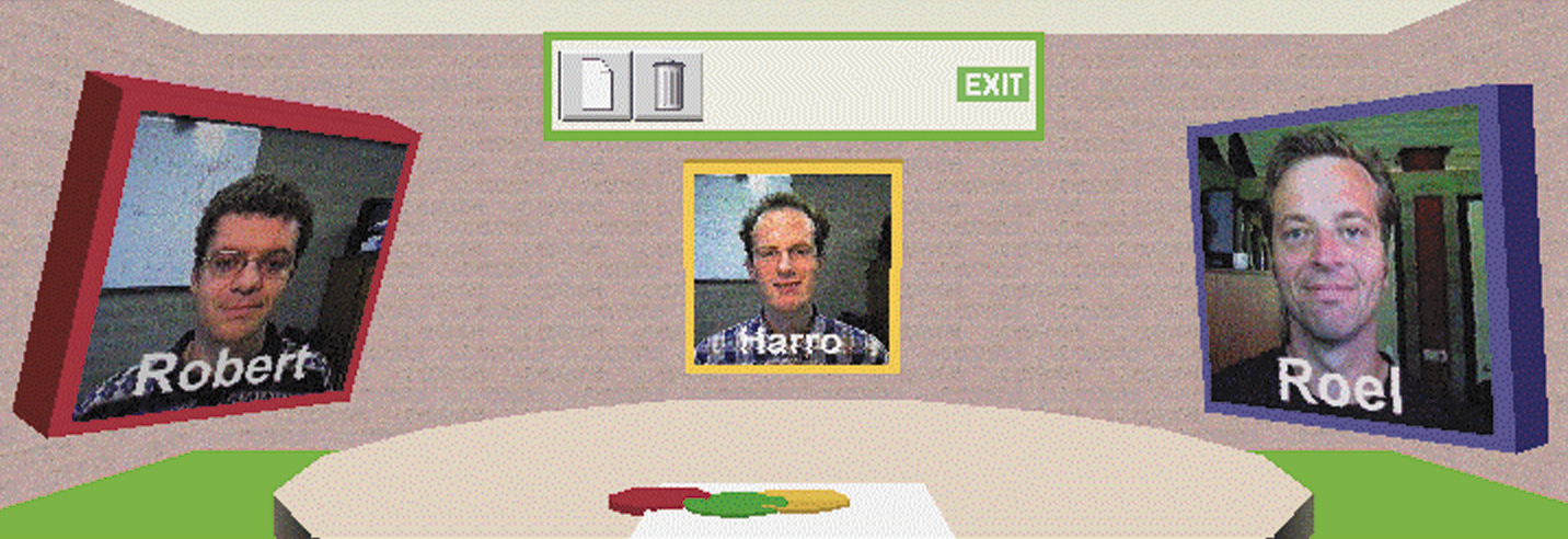gaze groupware system (1997) first attentive user interface and eye-based still video conferencing system