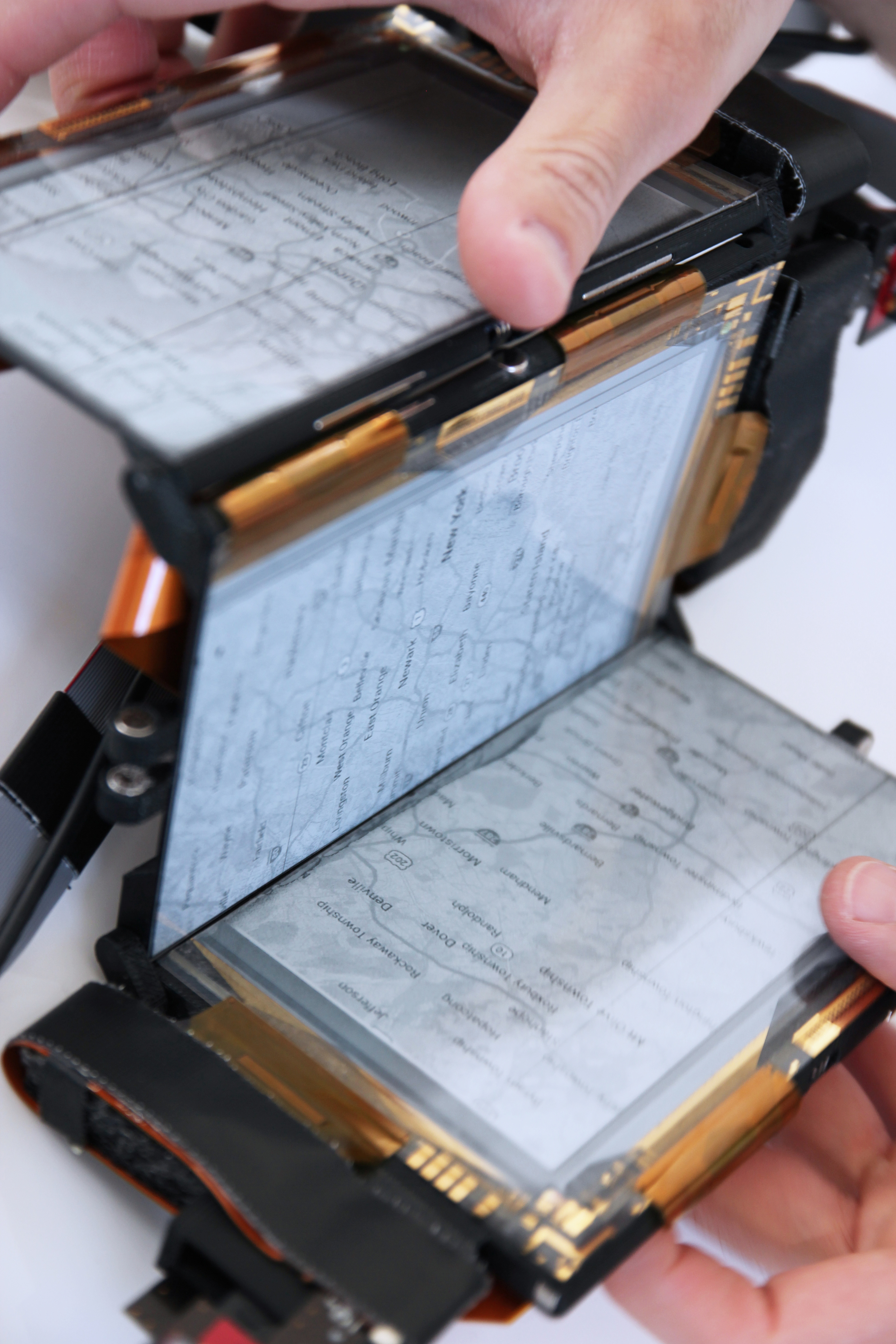 paperfold (2014): foldable thinfilm smartphone