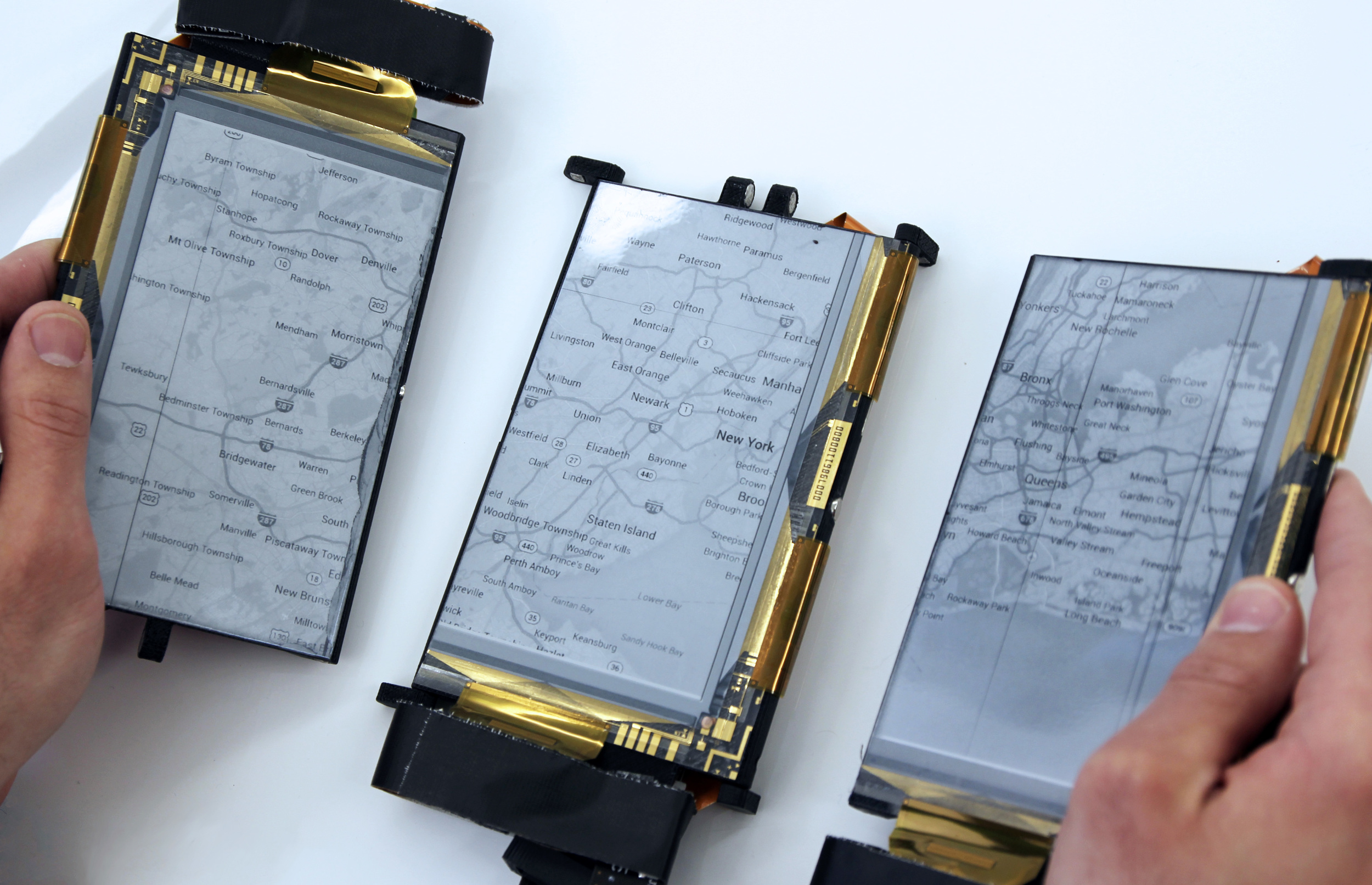 paperfold (2014): detachable screen configurations allow multitude of form factors