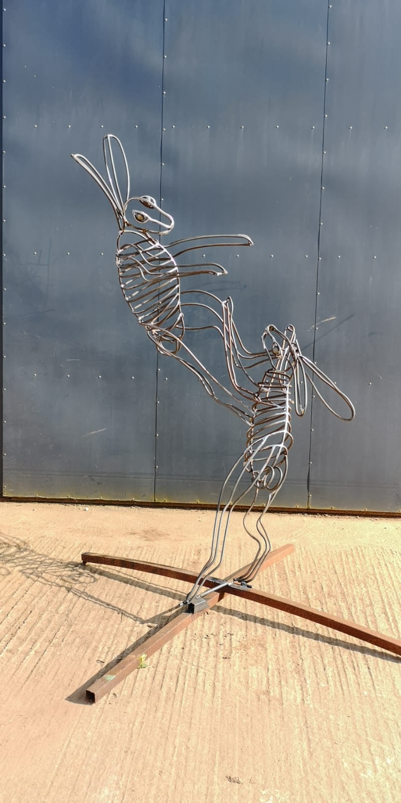 Boxing Hares