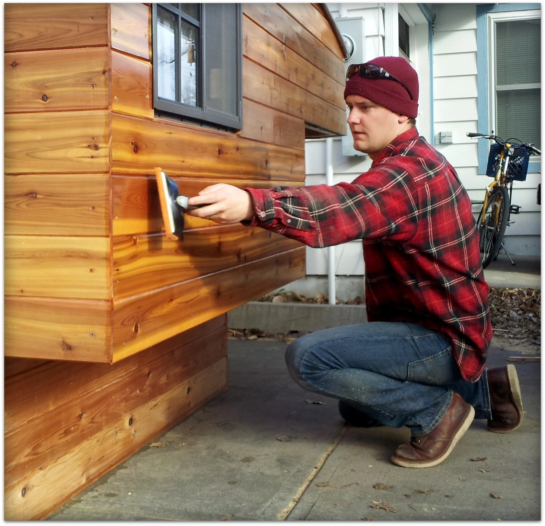Applying finish