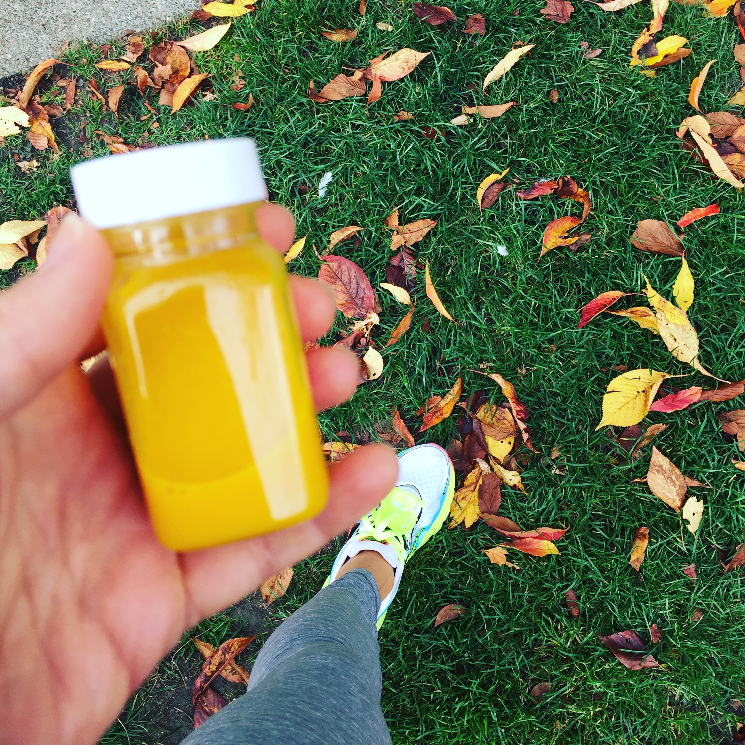A walk and a shot of kindness (with a pinch of tumeric). THE BEST! 