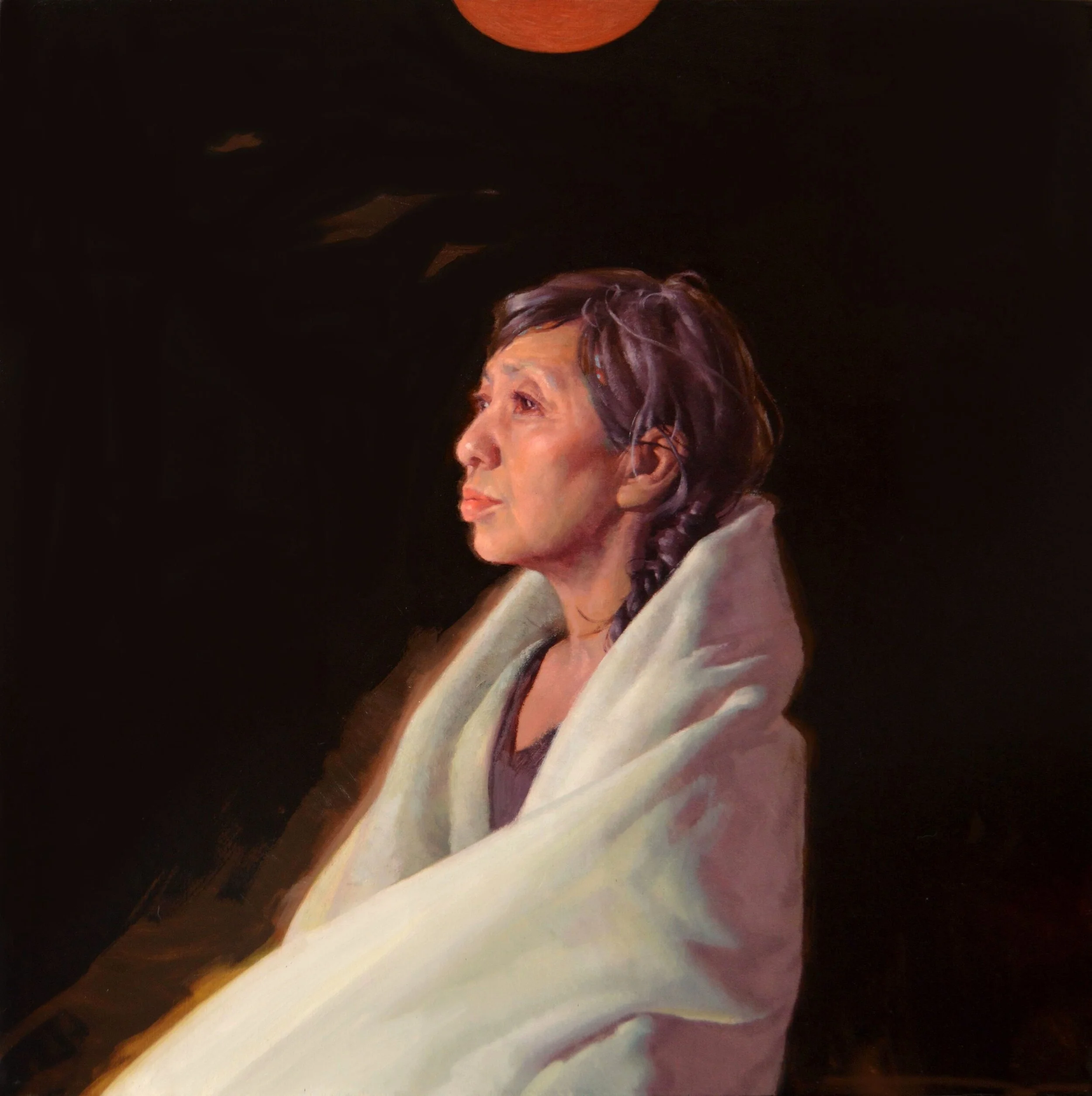 Portrait painting long pose 5 day workshop