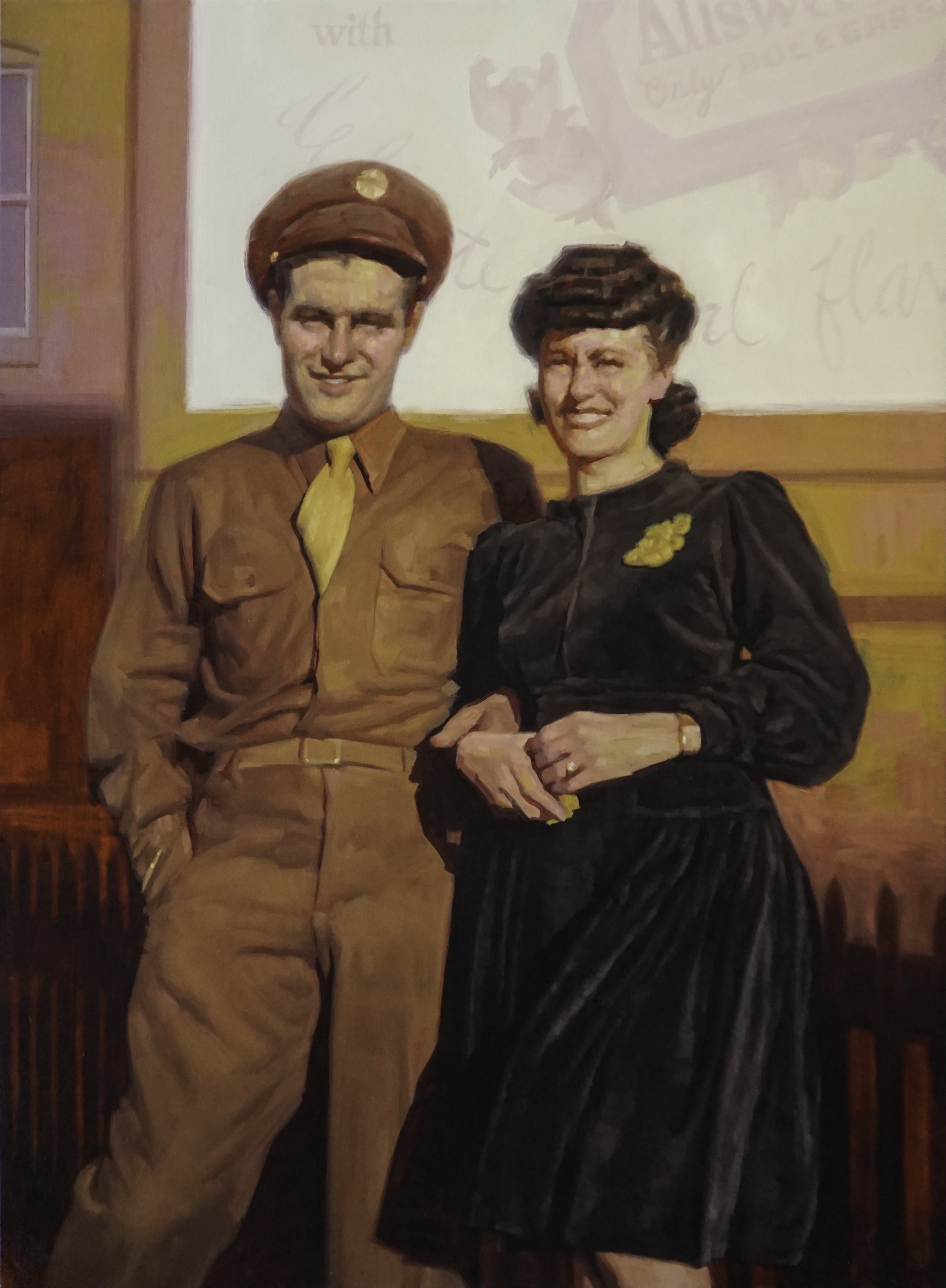Victor and Loretta Miramontes circa 1940's