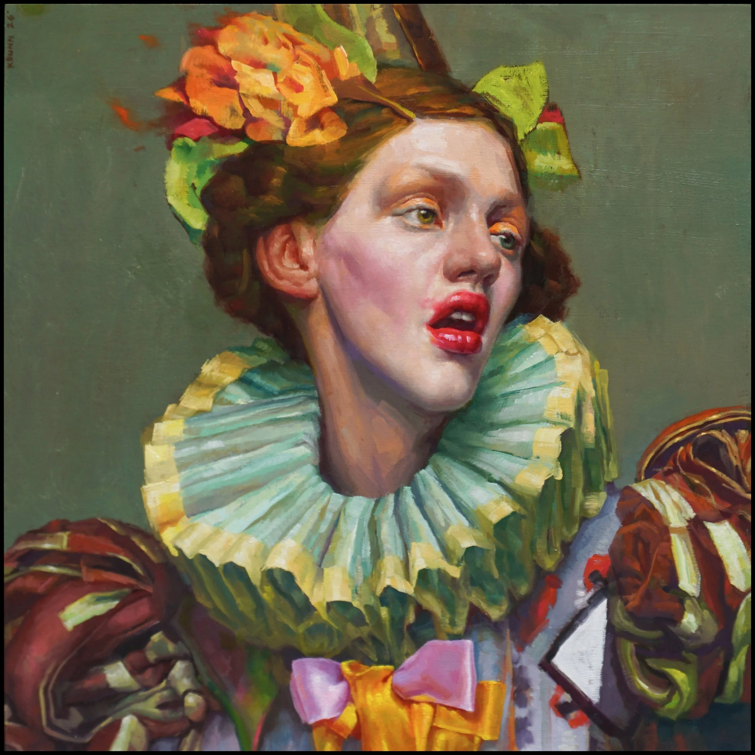Princess, 24  24, oil on wood - border.jpg