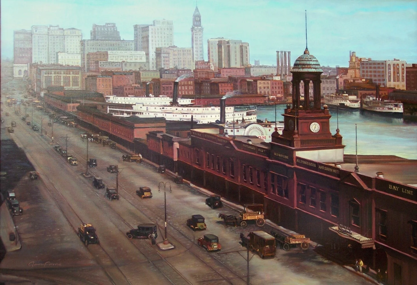 The Light Street Wharfs