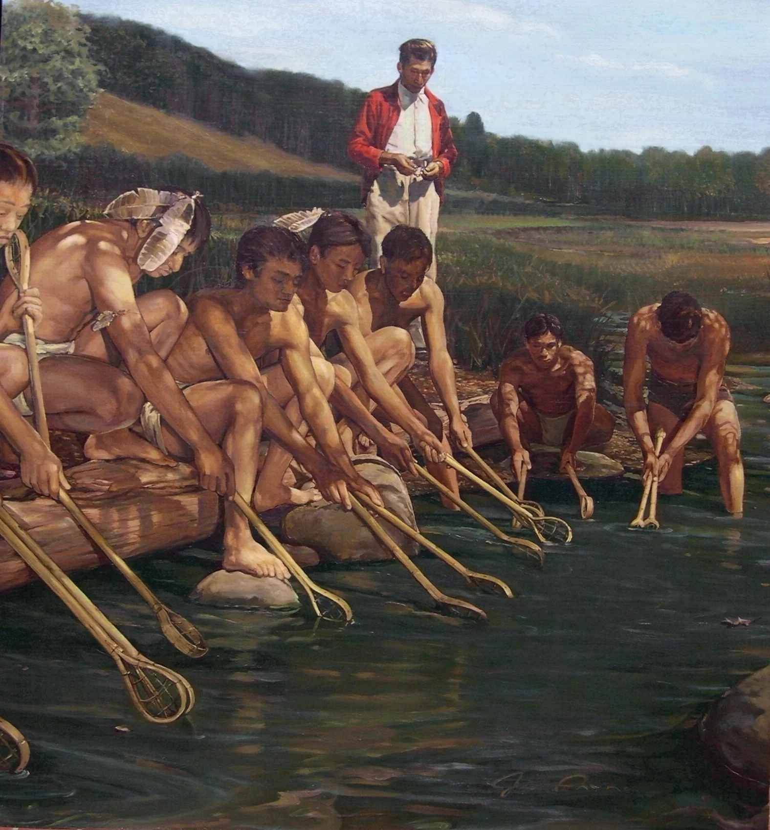 Early Lacrosse Preparations