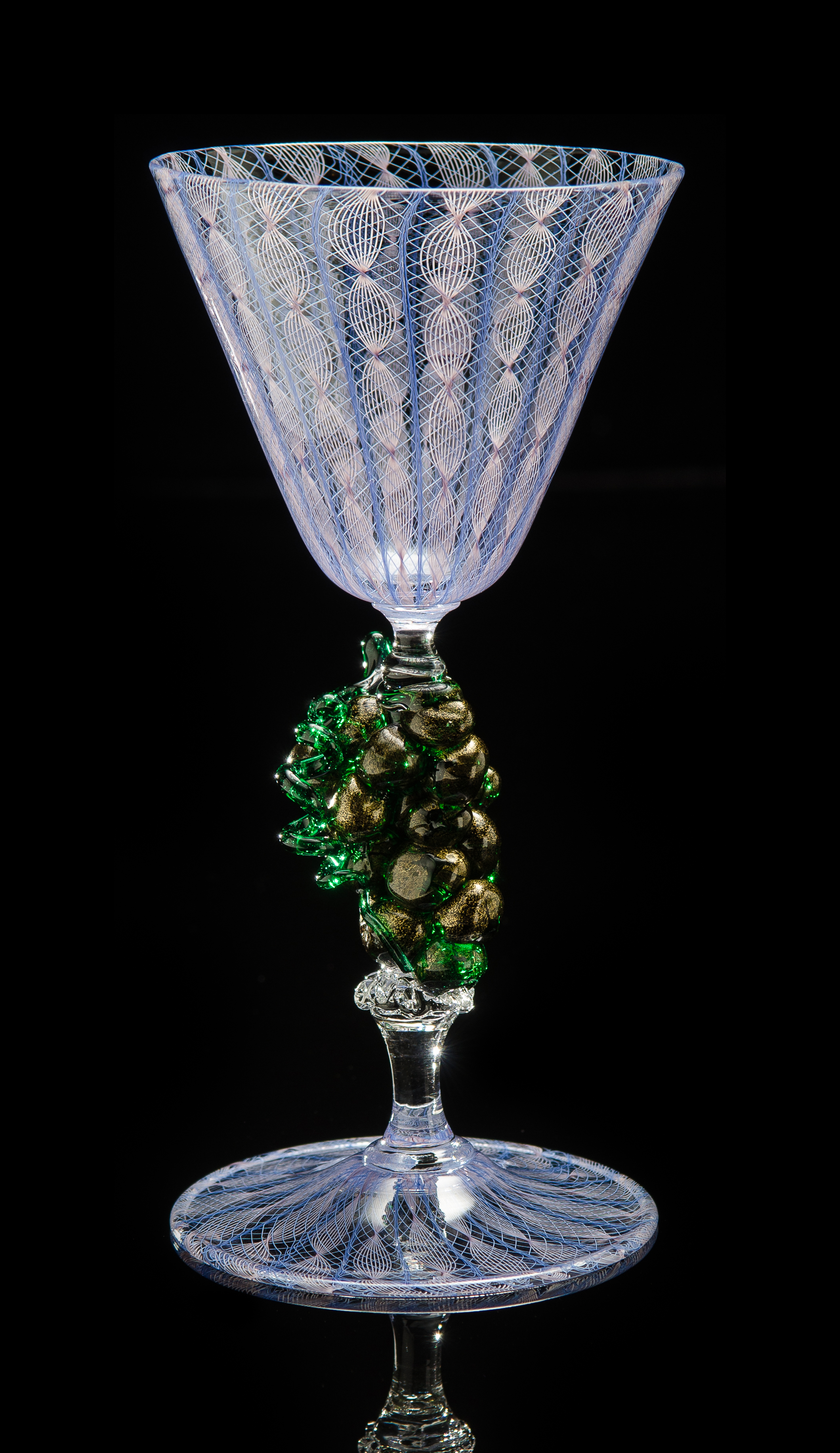  Lino Tagliapietra,&nbsp; Goblet&nbsp; (1991-1994, glass, 7 3/4 x 3 3/4 x 3 3/4 inches), LT.87 