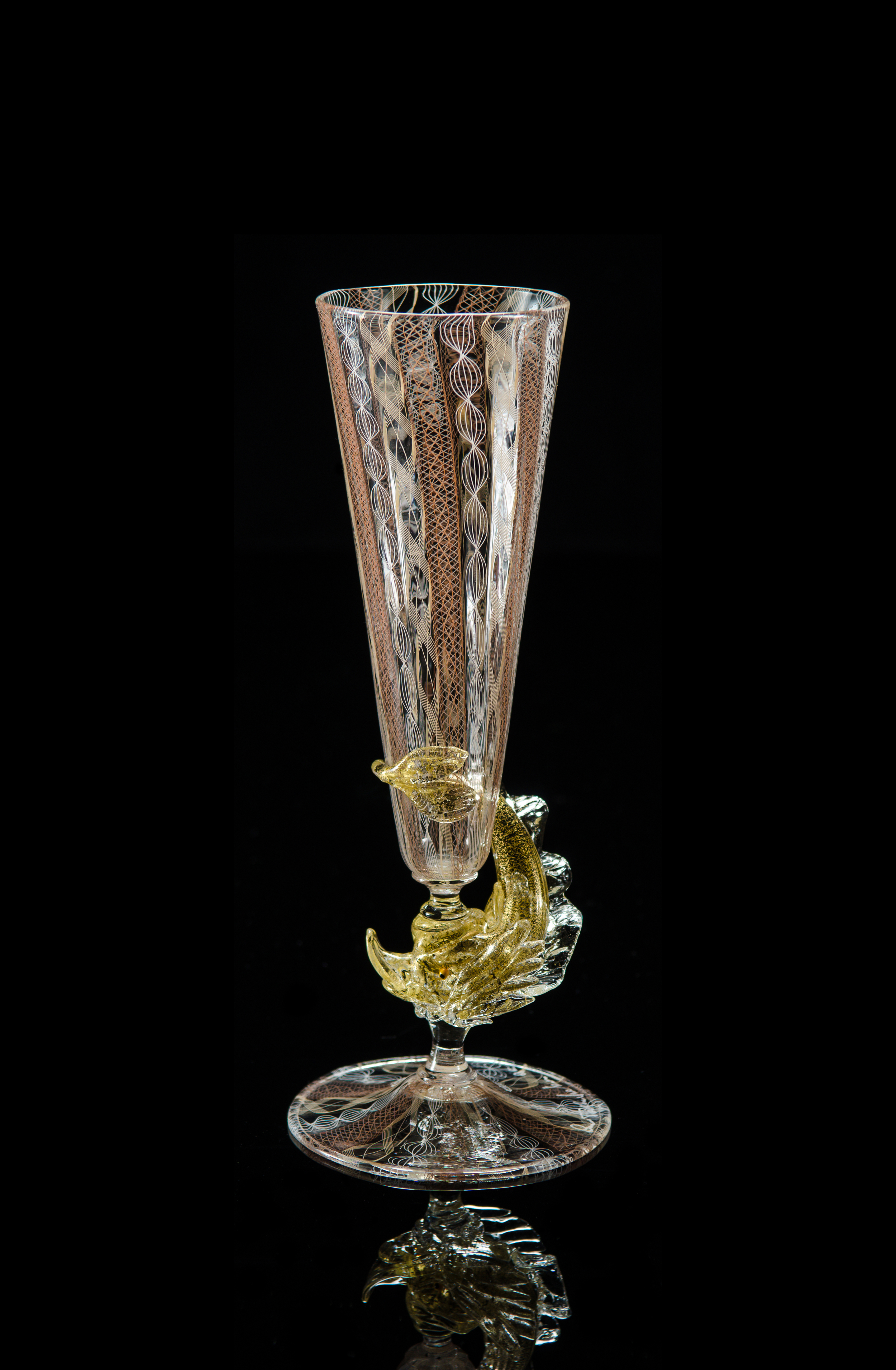  Lino Tagliapietra,&nbsp; Goblet&nbsp; (1991-1994, glass, 9 x 3 1/2 x 3 1/2 inches), LT.89 