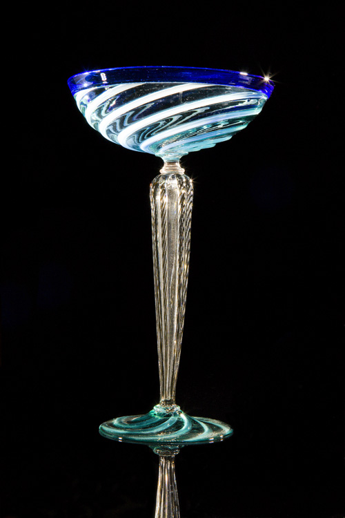  Lino Tagliapietra,&nbsp; Goblet&nbsp; (1991-1994, glass, 9 1/8 x 5 1/8 x 5 1/8 inches), LT.33 