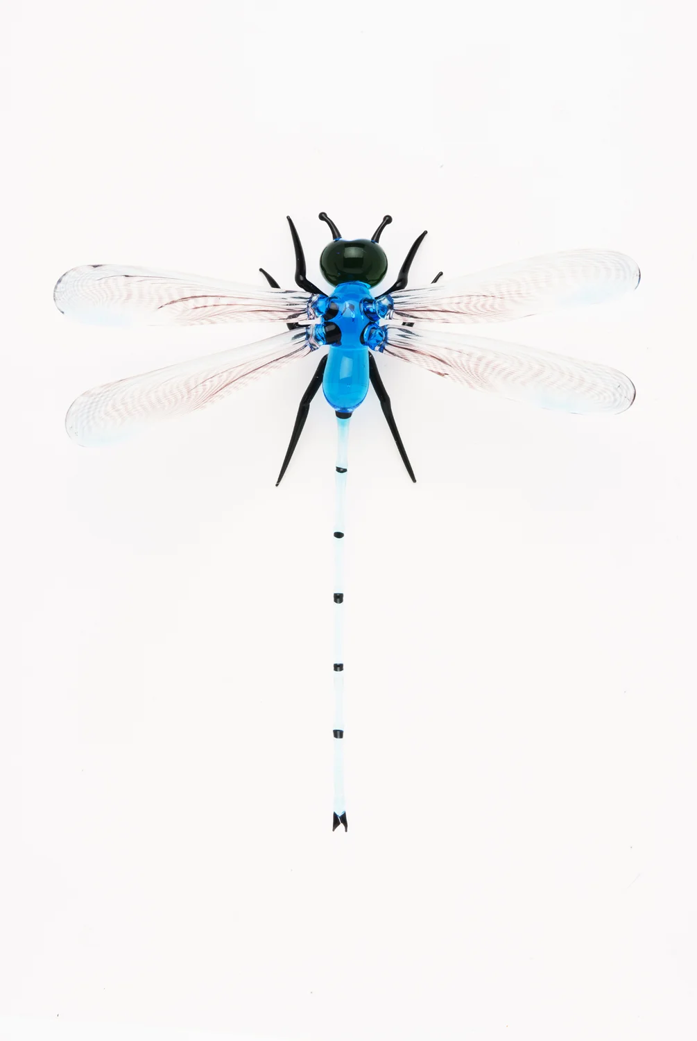  Vittorio Costantini,&nbsp; Family: ibelluloidae, Order: Odonata&nbsp; (2005, soda-lime glass, 3 5/16 x 3 1/8 x 1 1/8&nbsp;inches), VC.32 