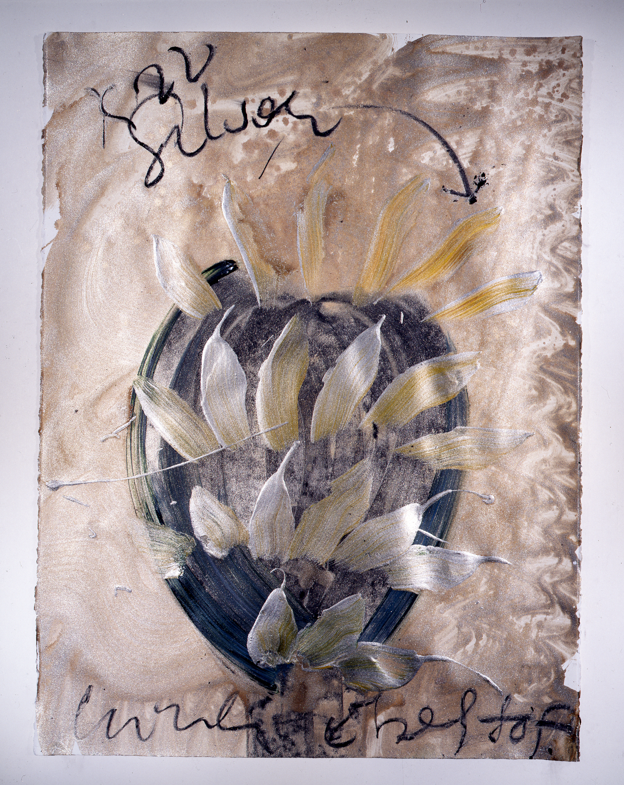 Dale Chihuly, Ebeltoft Drawing, (1991, mixed media on paper, 30 x 22 inches), DC.343