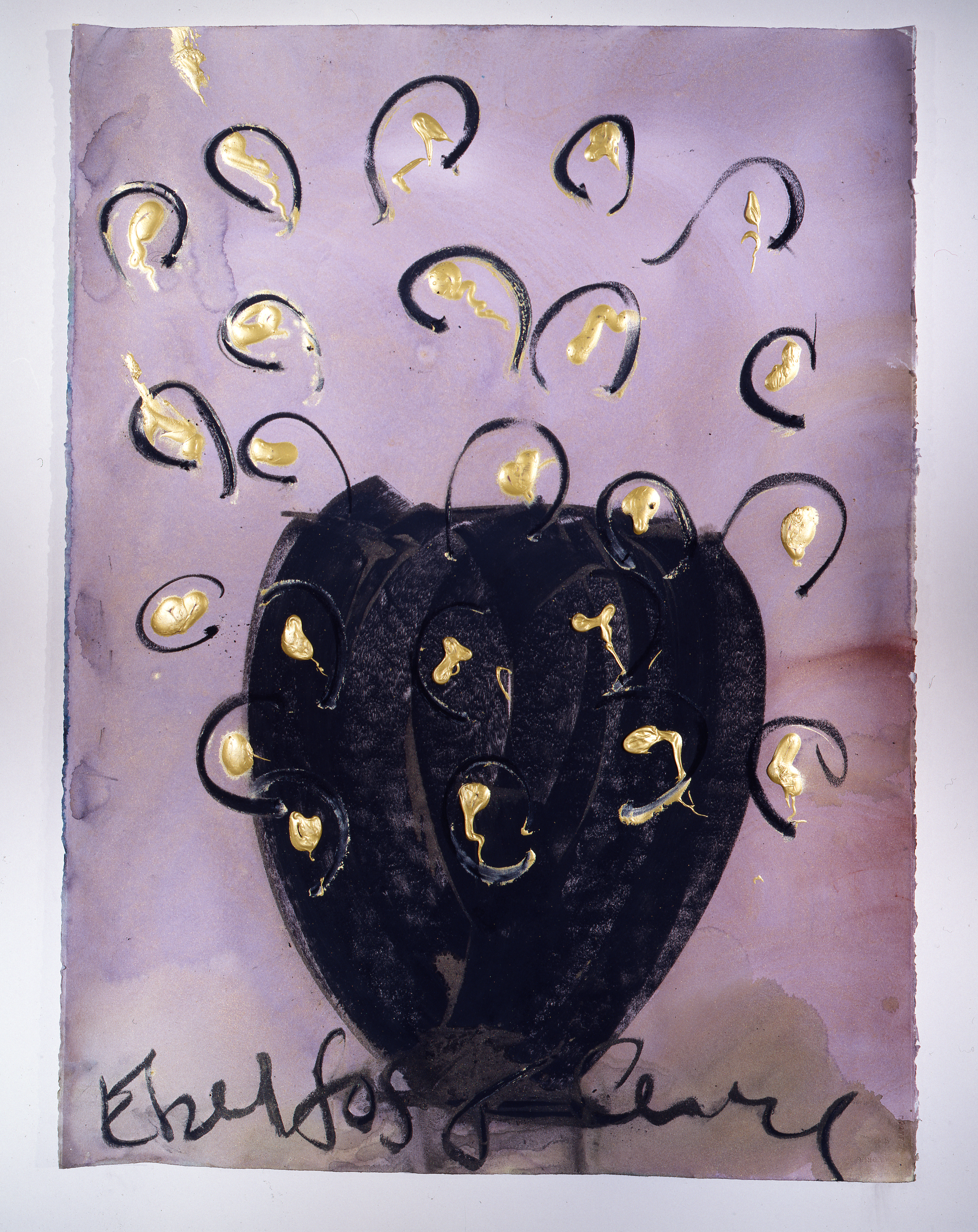  Dale Chihuly,&nbsp; Ebeltoft Drawing,&nbsp; (1991, mixed media on paper, 30 x 22 inches), DC.360 