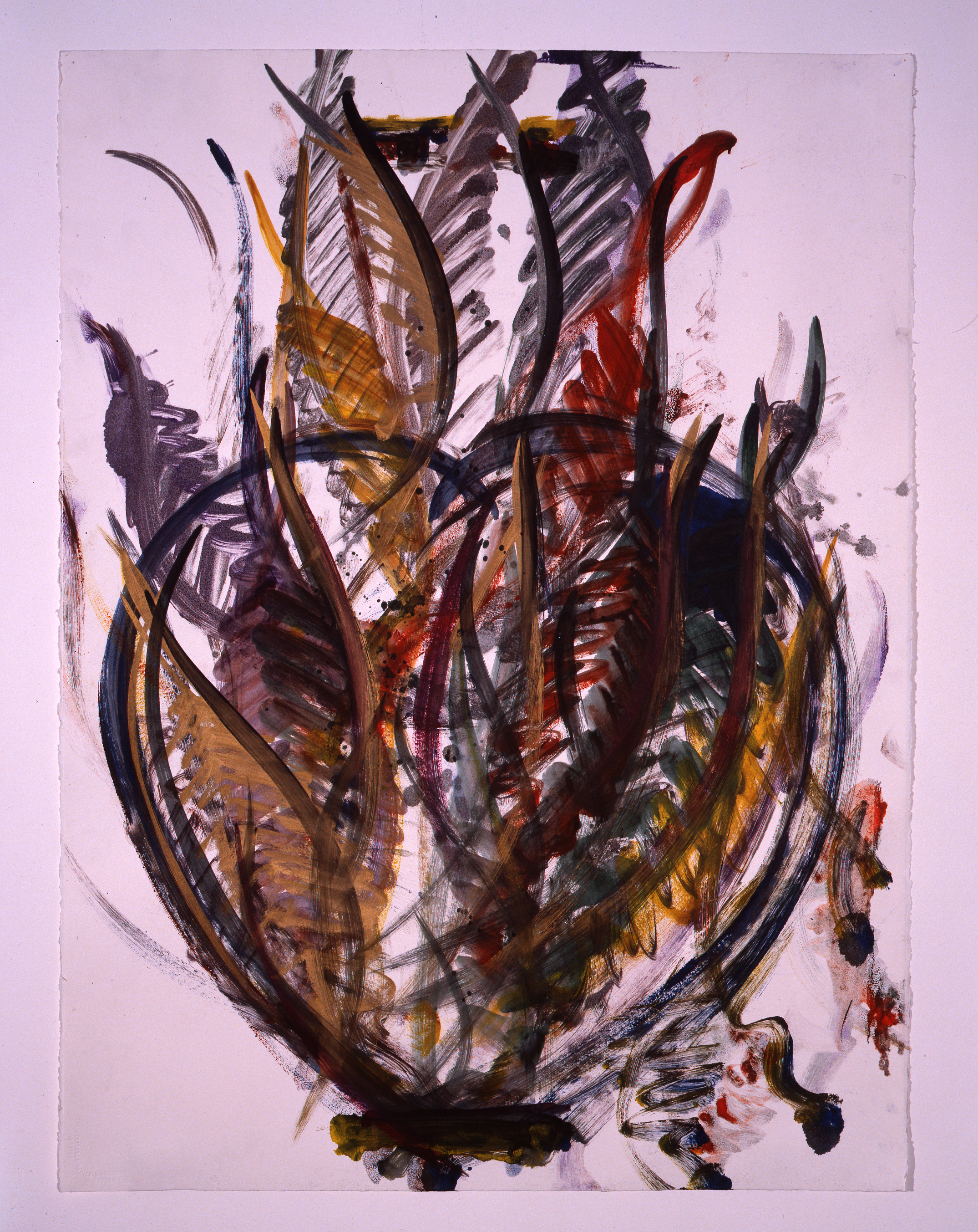  Dale Chihuly,&nbsp; Venetian Monoprint,&nbsp; (1989, ink on paper, 30 x 22 inches), DC.365 