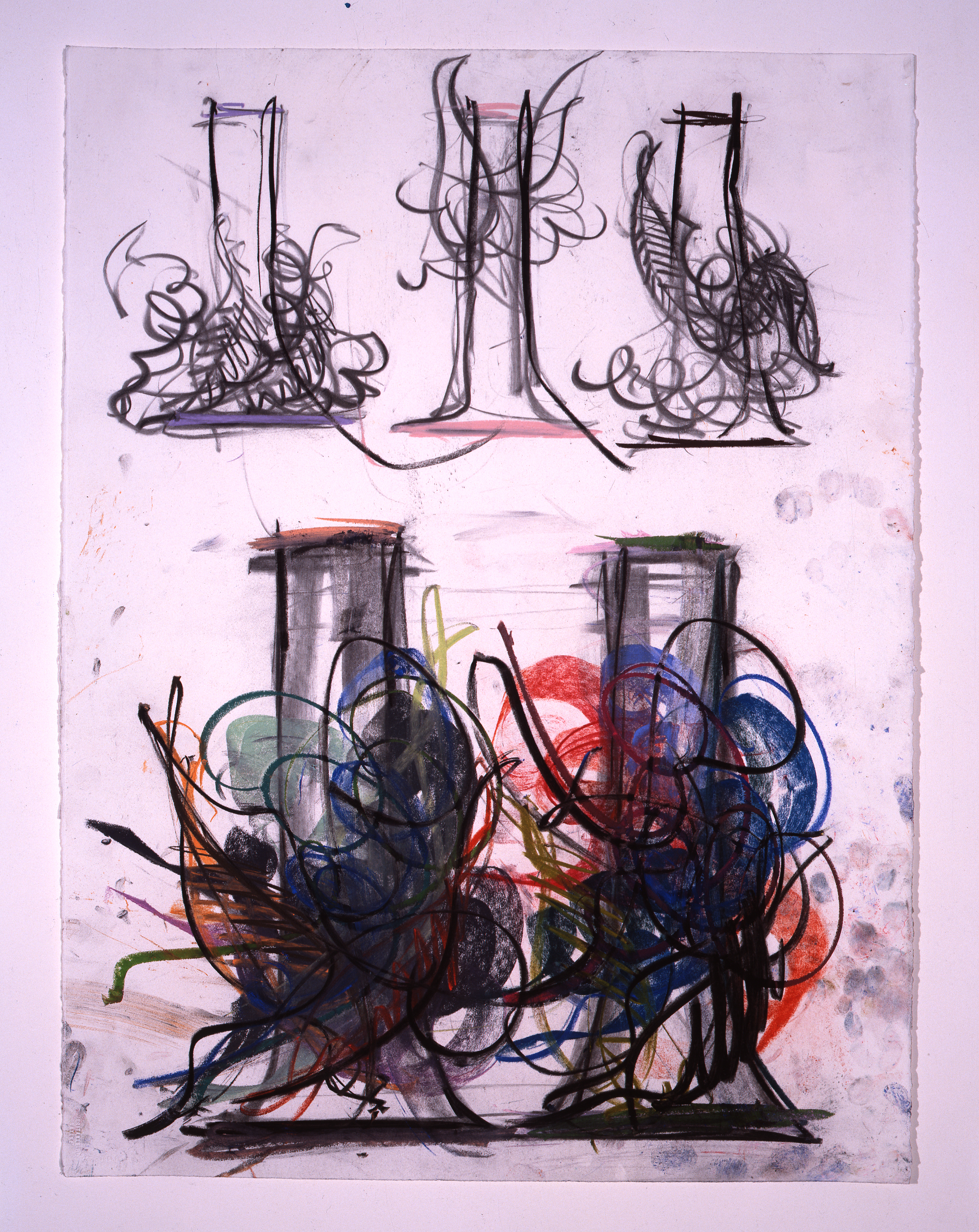  Dale Chihuly,&nbsp; Venetian Drawing,&nbsp; (1990, pastel and charcoal on paper, 30 x 22 inches), DC.387 