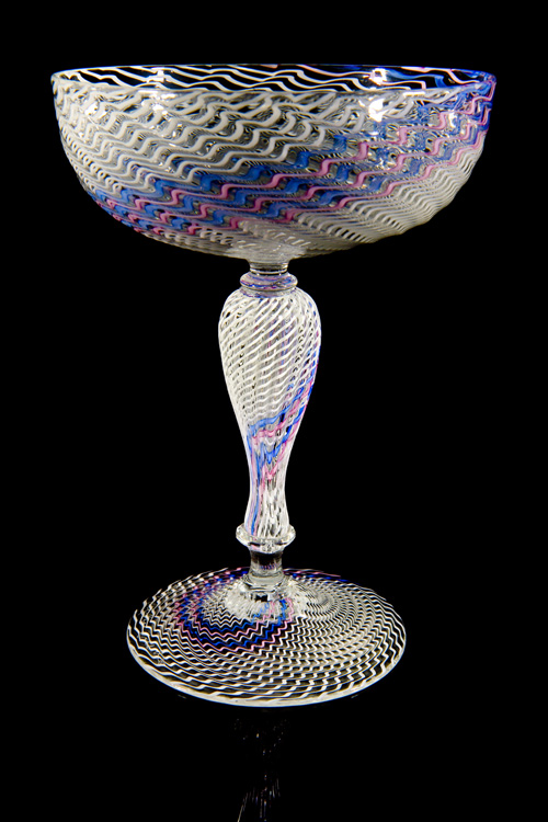  Lino Tagliapietra,&nbsp; Goblet&nbsp; (1991-1994, glass, 6 1/4 x 4 1/2 x 4 1/2 inches), LT.19 