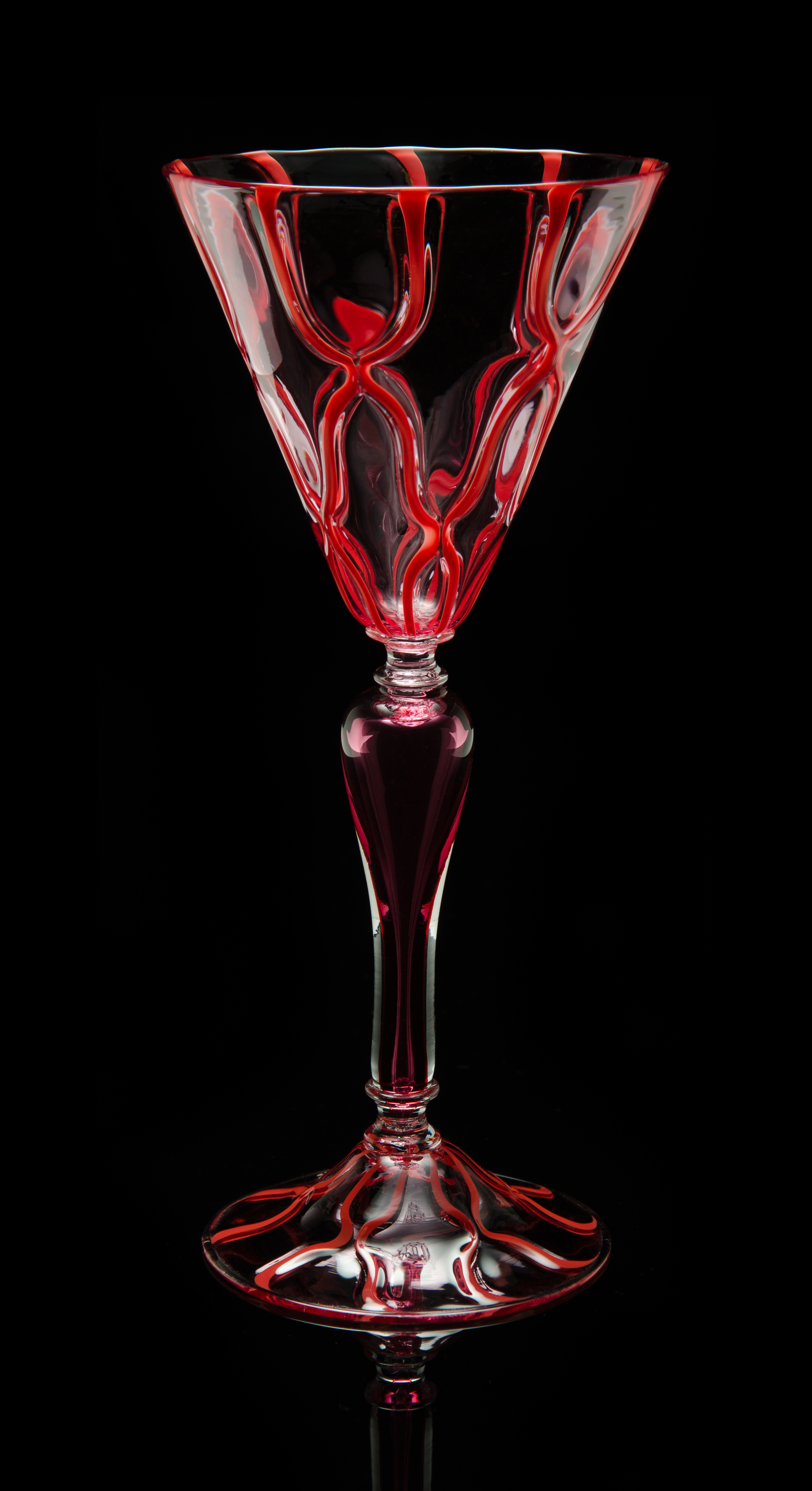  Lino Tagliapietra,&nbsp; Goblet&nbsp; (1991-1994, glass, 9 11/16 x 4 1/4 x 4 1/4 inches), LT.20 