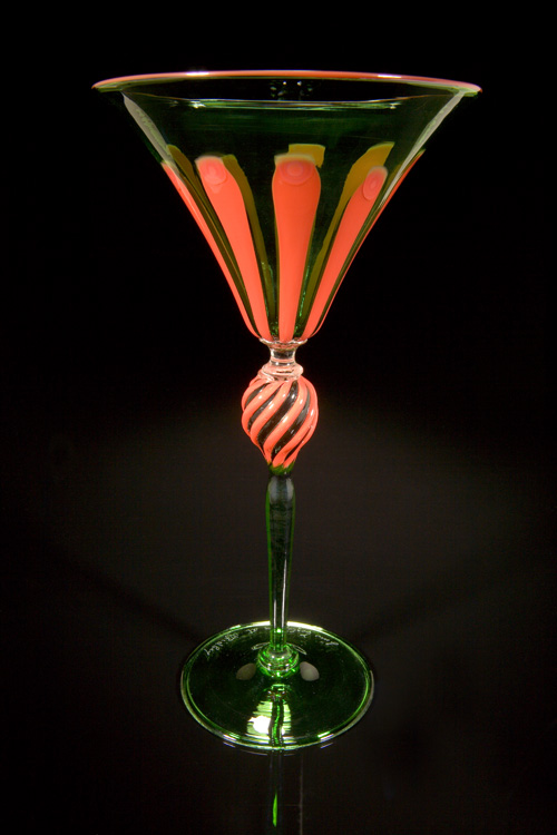 Lino Tagliapietra, Goblet (1991-1994, glass, 9 x 5 x 5 inches), LT.37