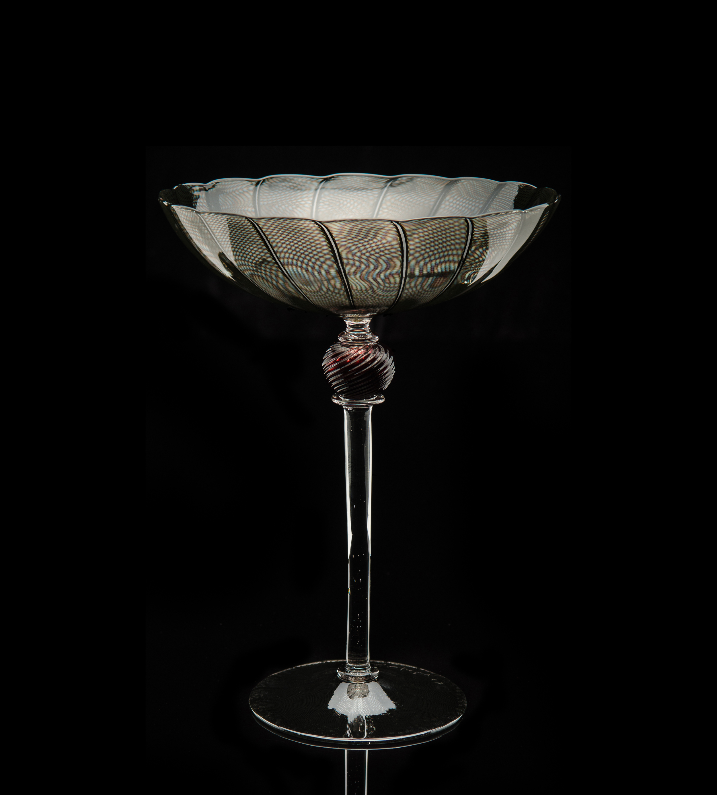  Lino Tagliapietra,&nbsp; Goblet,&nbsp; (1991-1994, glass, 8 7/8 x 6 11/16 x 6 11/16 inches), LT.43 