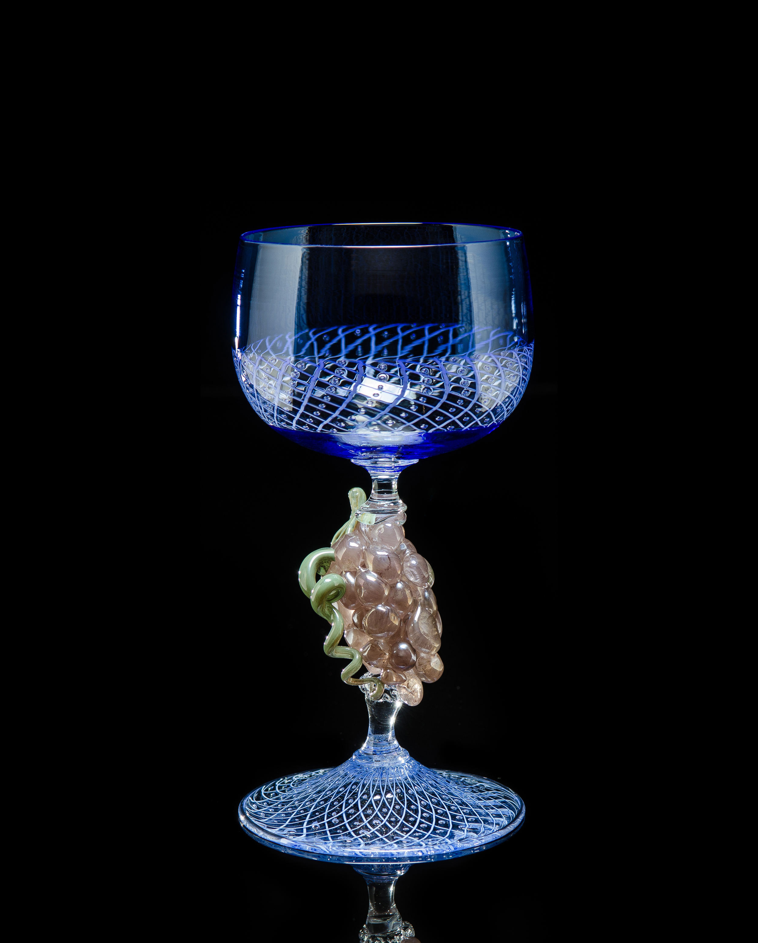  Lino Tagliapietra,&nbsp; Goblet&nbsp; (1991-1994, glass, 7 1/4 x 3 1/2 x 3 1/2 inches), LT.88 