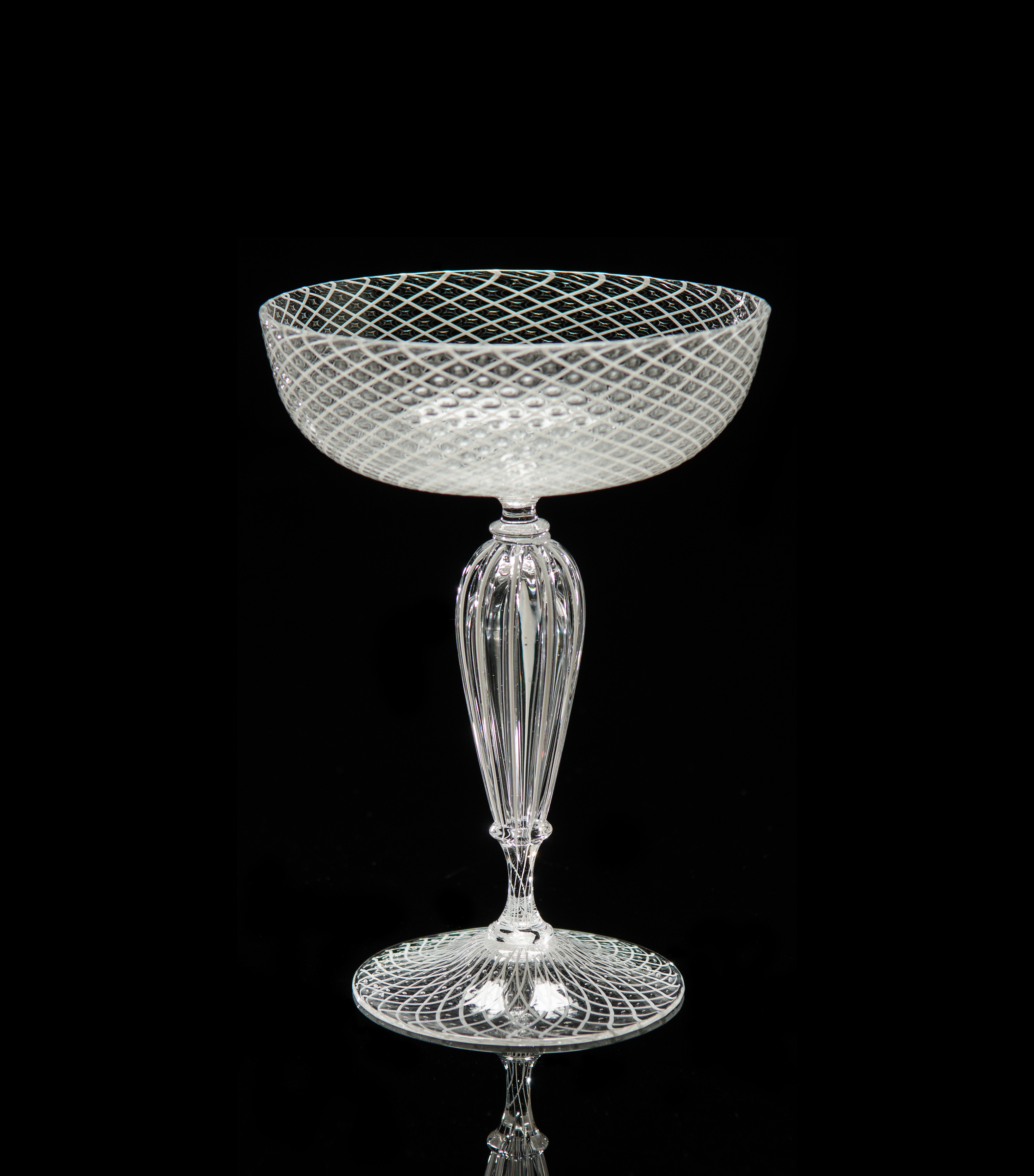  Lino Tagliapietra,&nbsp; Goblet&nbsp; (1991-1994, glass, 7 x 5 x 5 inches), LT.90 