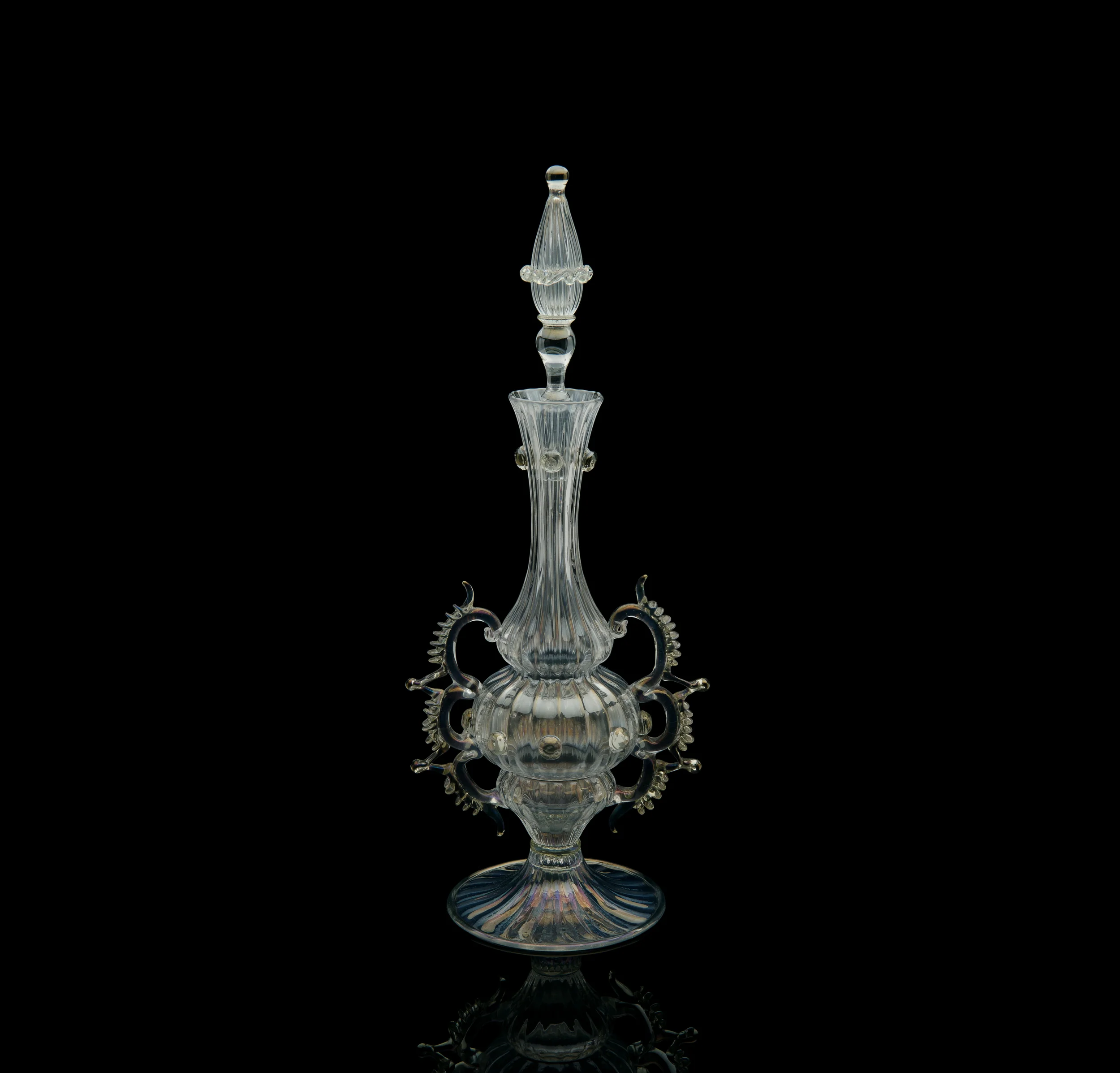 Salviati and Company, Murano Decanter with Stopper (glass, 13 3/16 inches), VV.63
