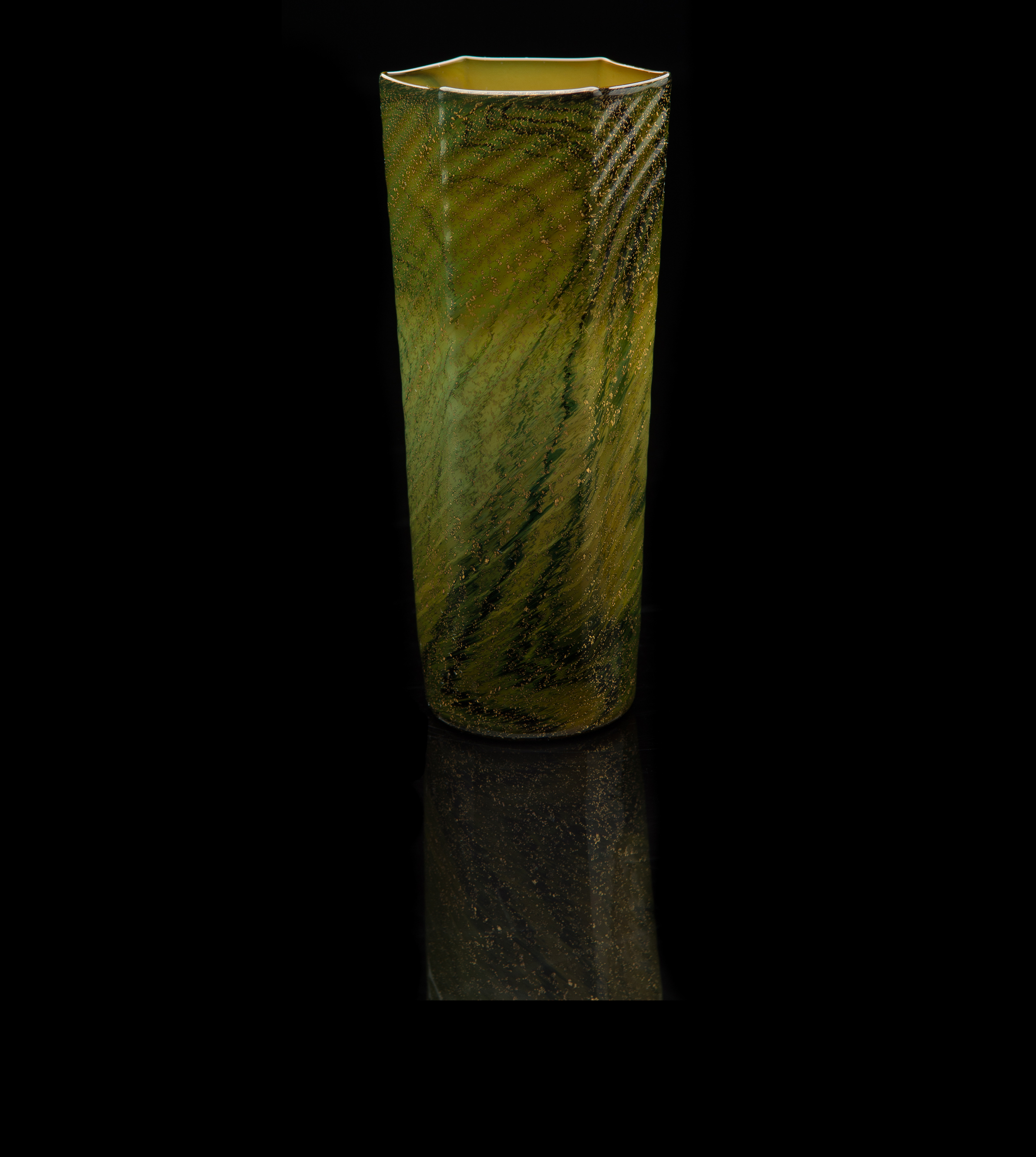  Salviati and Company,&nbsp; Chalcedony Six-sided Tumbler&nbsp; (circa 1900, glass, 5 1/2&nbsp;inches), VV.463 