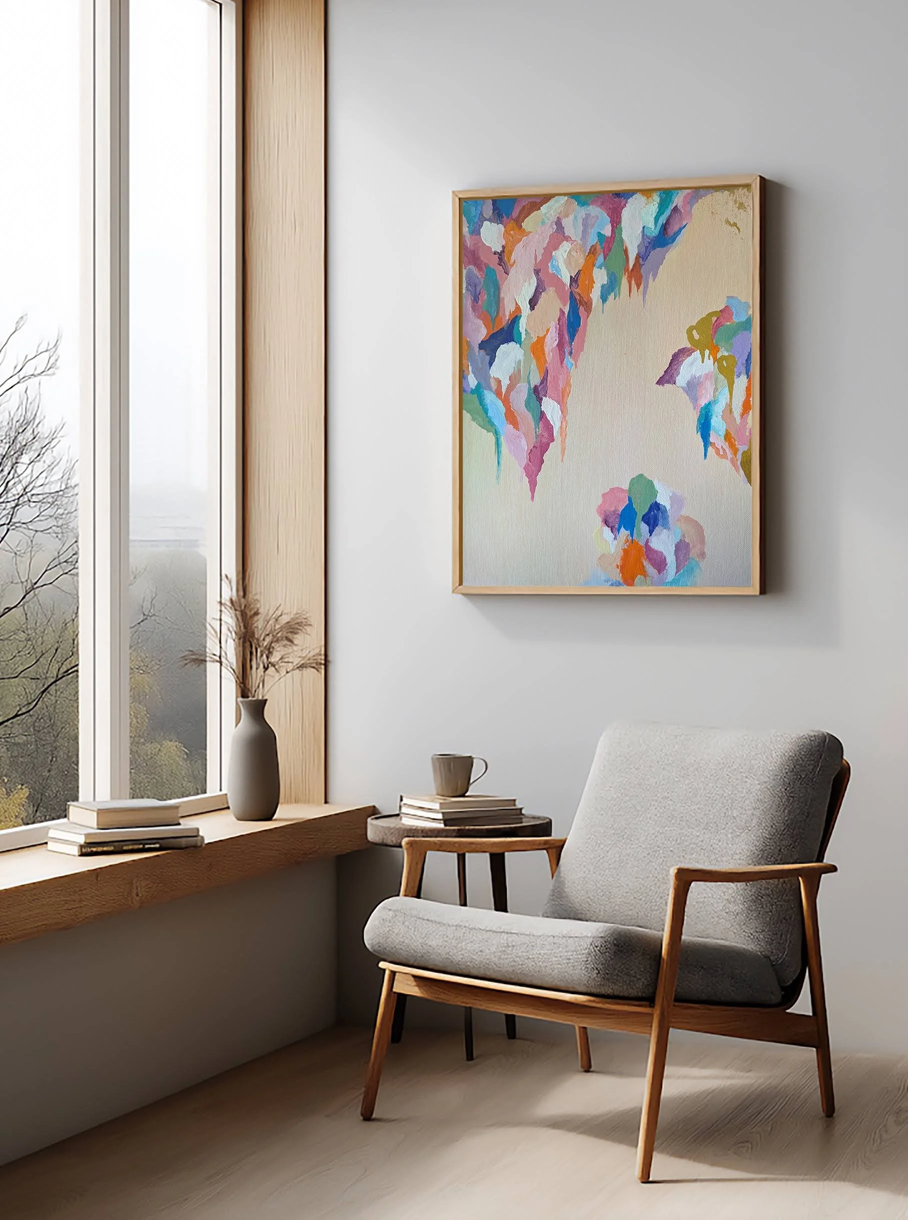 Size: 11 inch x 14 inch Materials: Acrylic on Canvas Panel Price: US$925