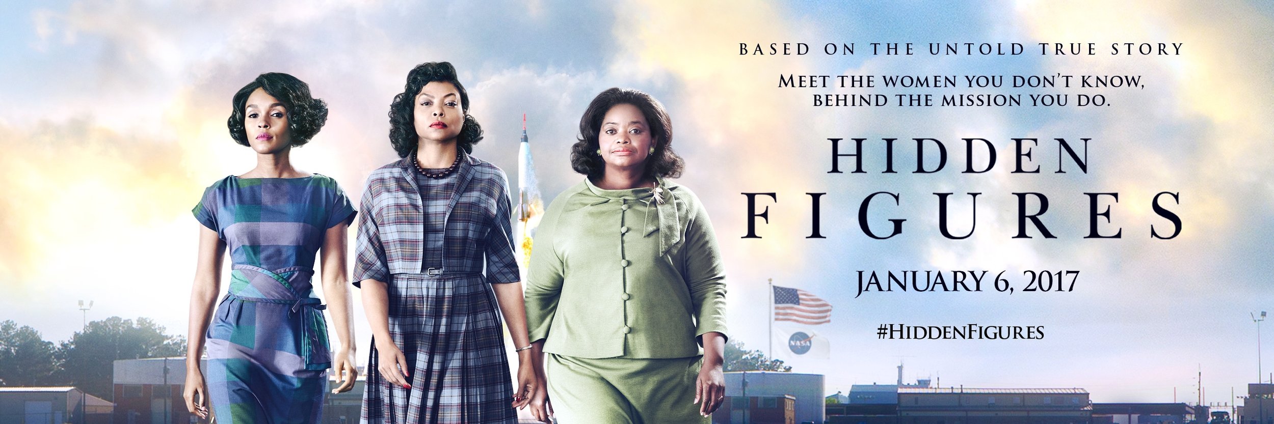 #HiddenFiguresMovie Premieres January 6, 2017!