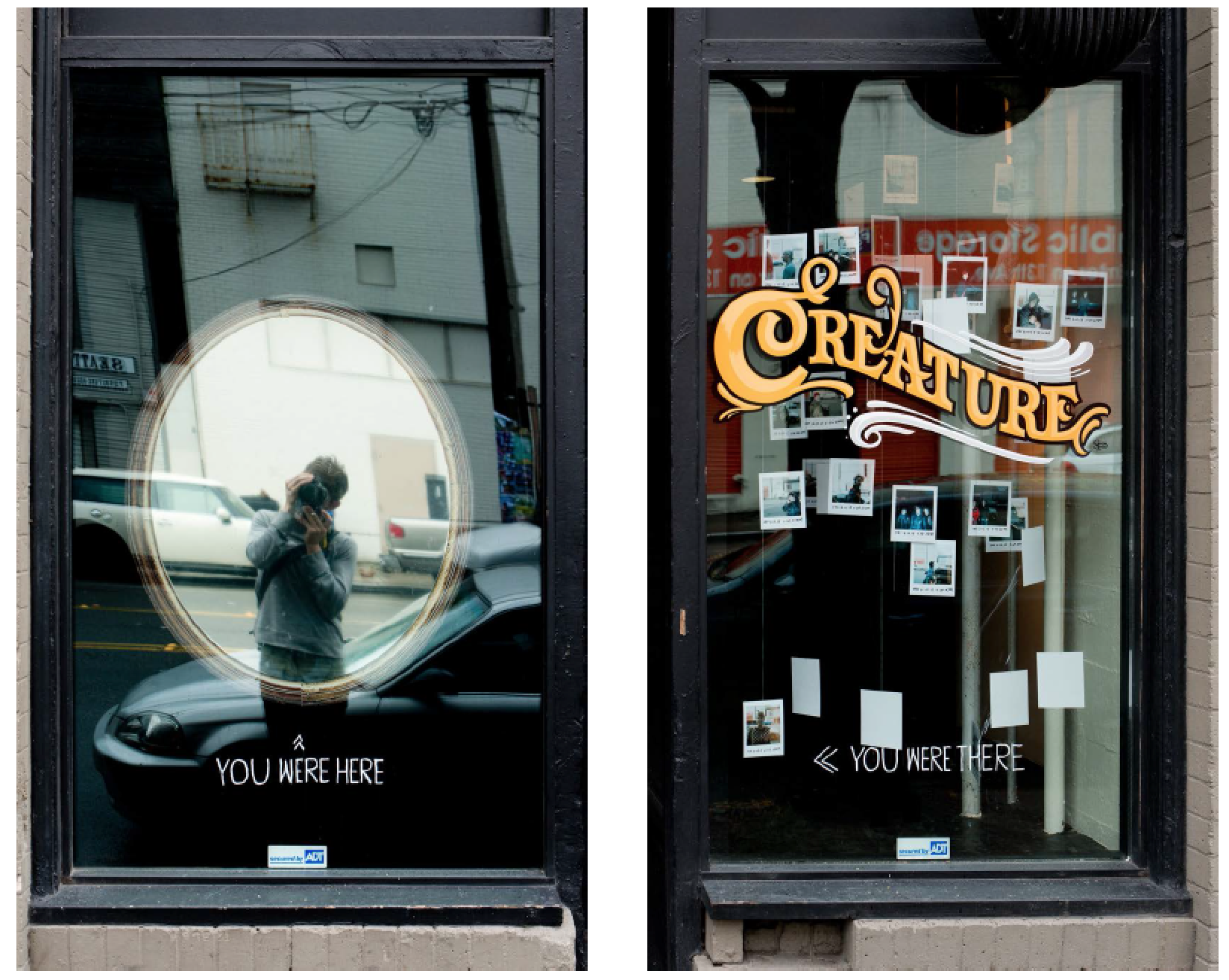 "You Were Here" experimented with vanity and voyeurism, asking the question - what if a mirror checked you out in return? We found out, hundreds of thousands of times. 